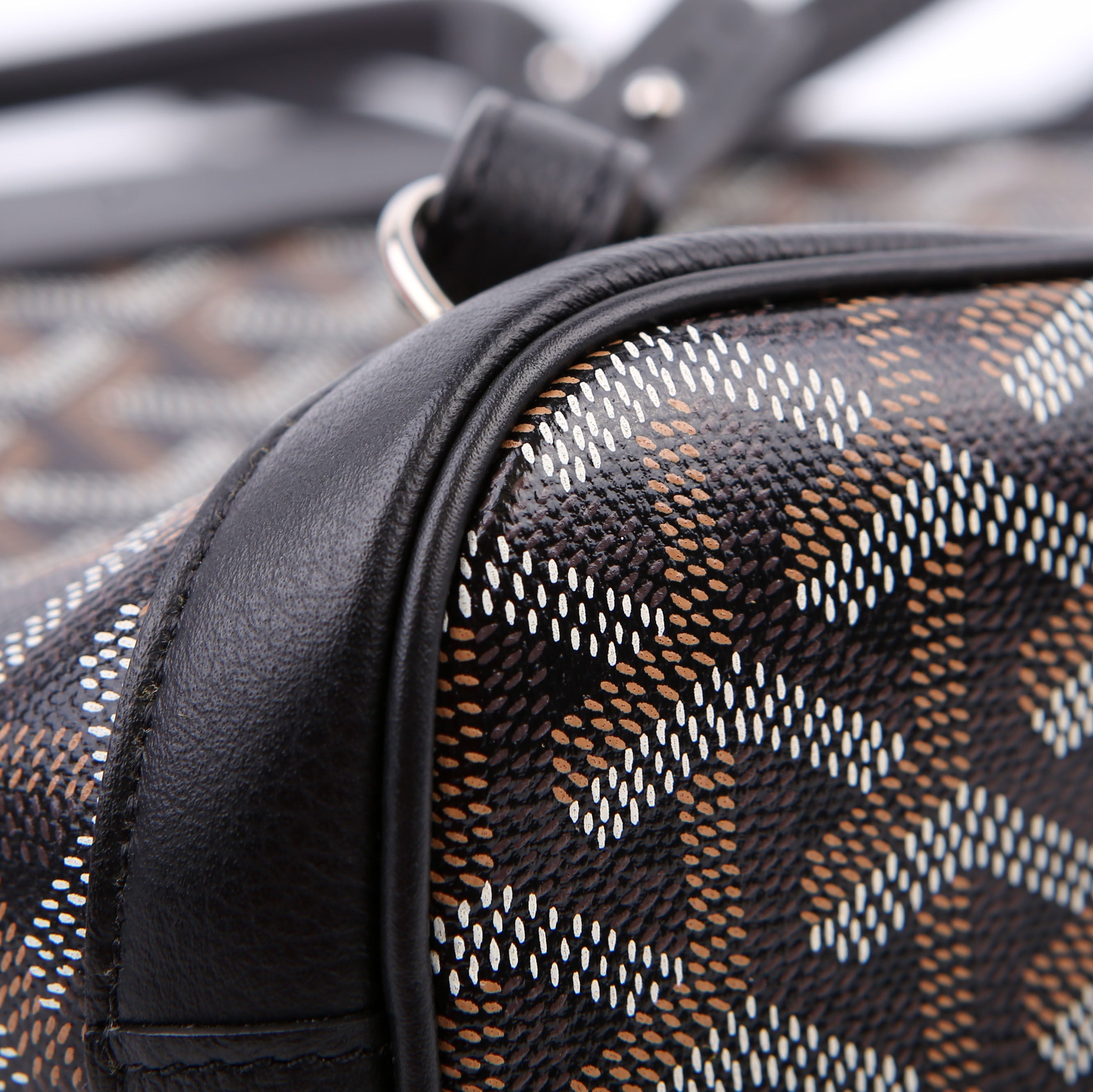 Alpin Mini Backpack Goyardine Canvas Black