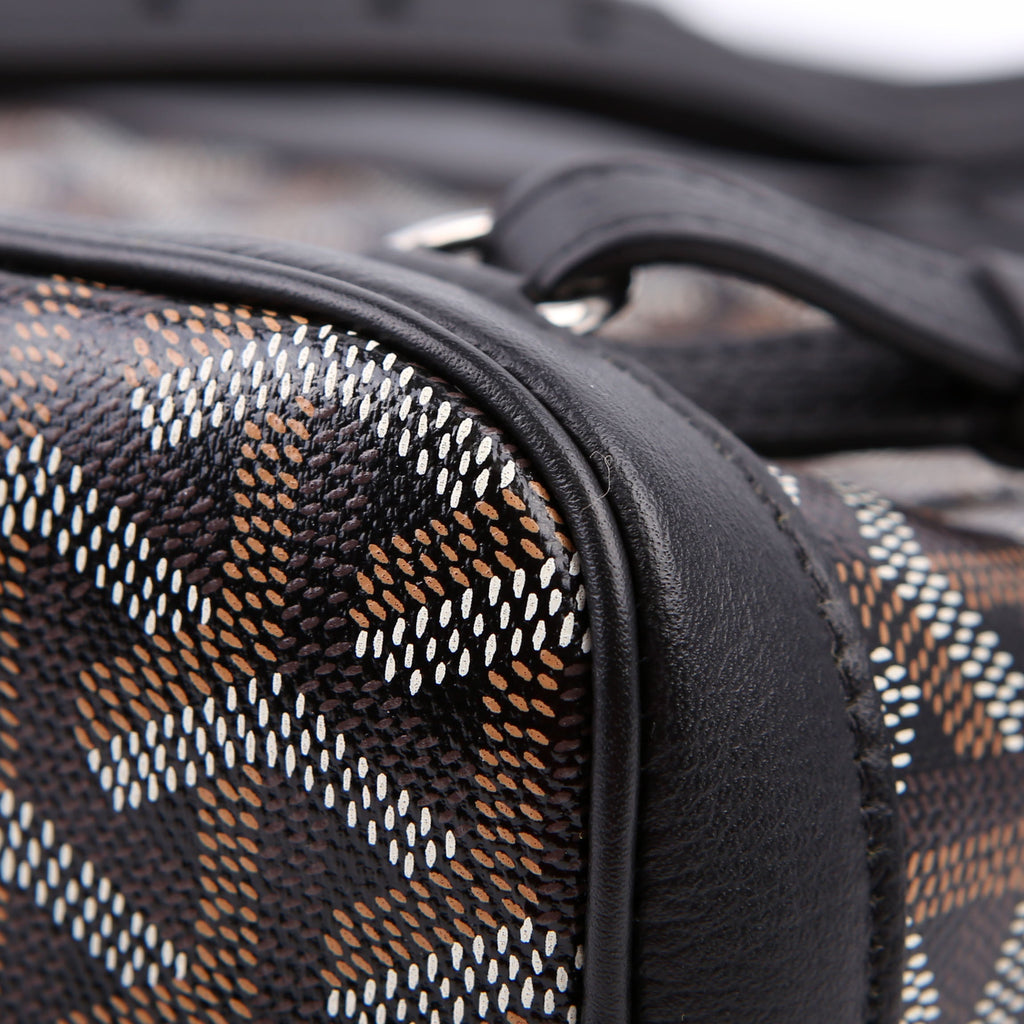 Alpin Mini Backpack Goyardine Canvas Black