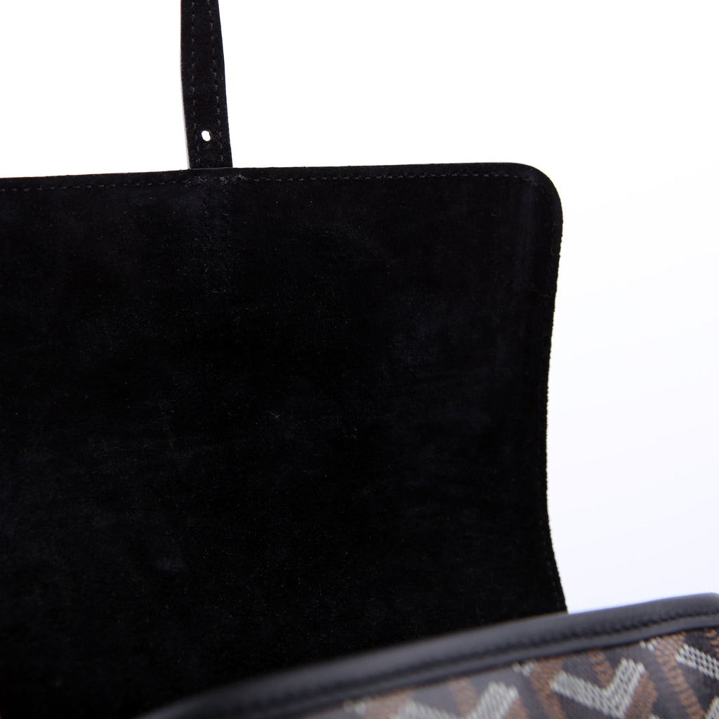 Alpin Mini Backpack Goyardine Canvas Black