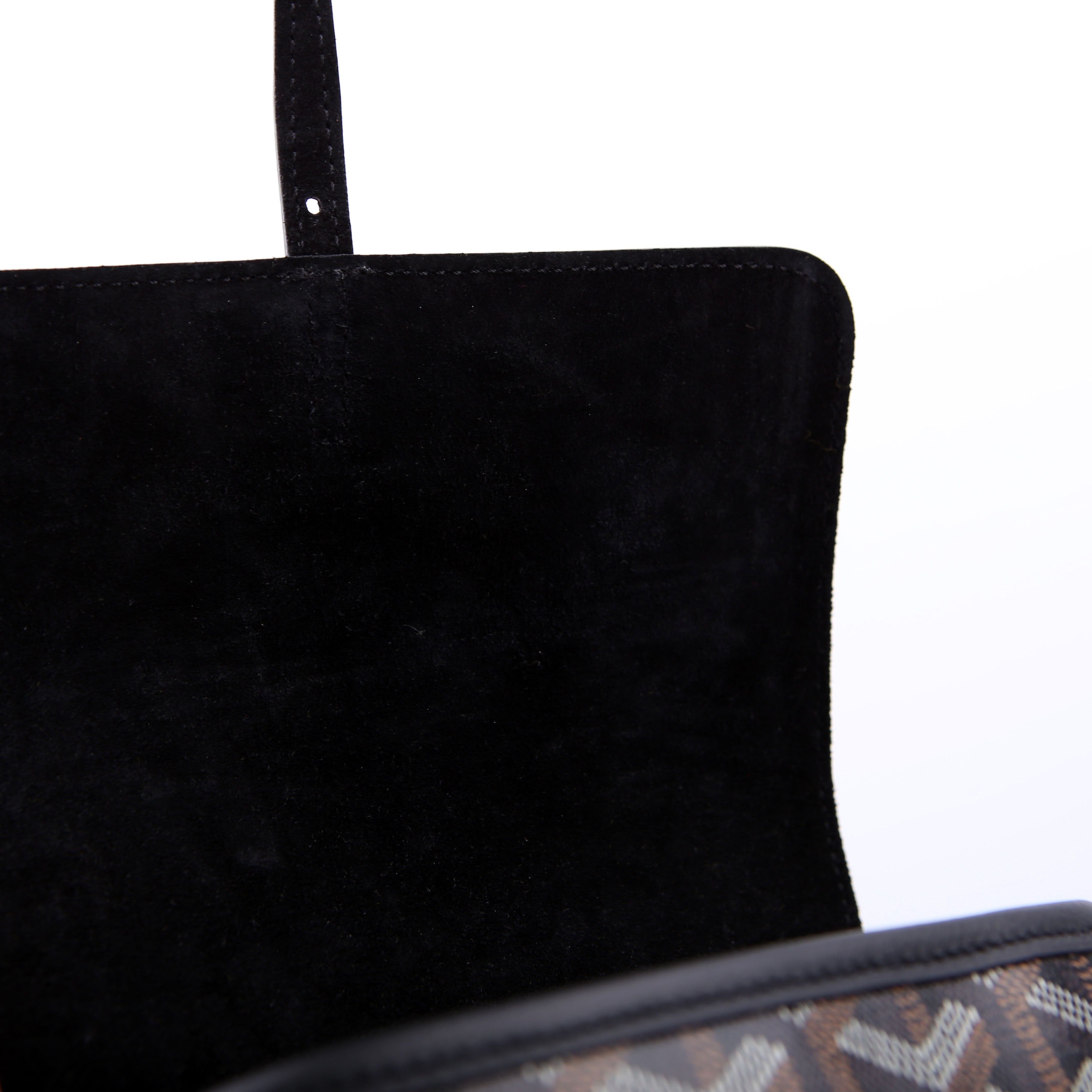 Alpin Mini Backpack Goyardine Canvas Black