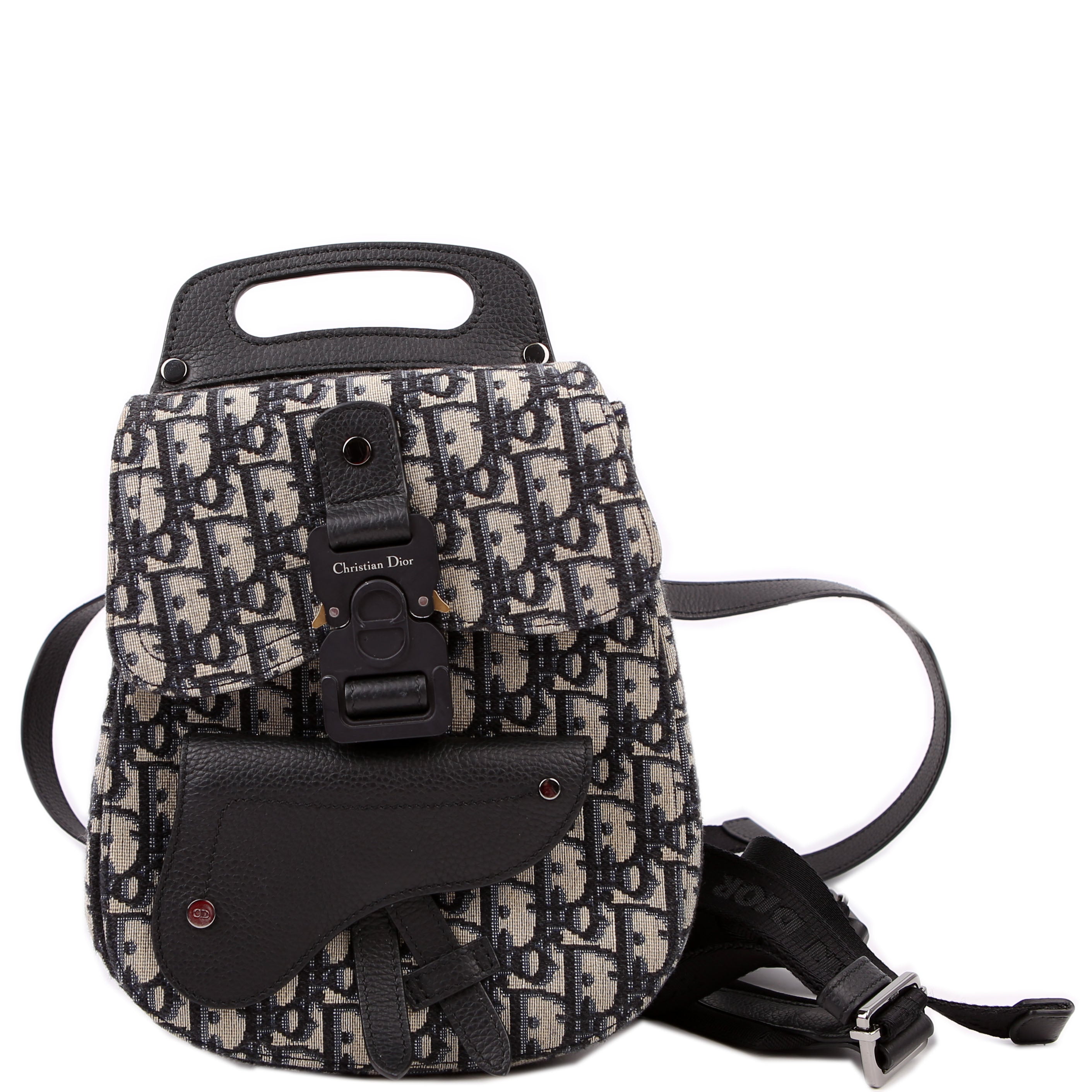 Dior Saddle Backpack XS Oblique Blue
