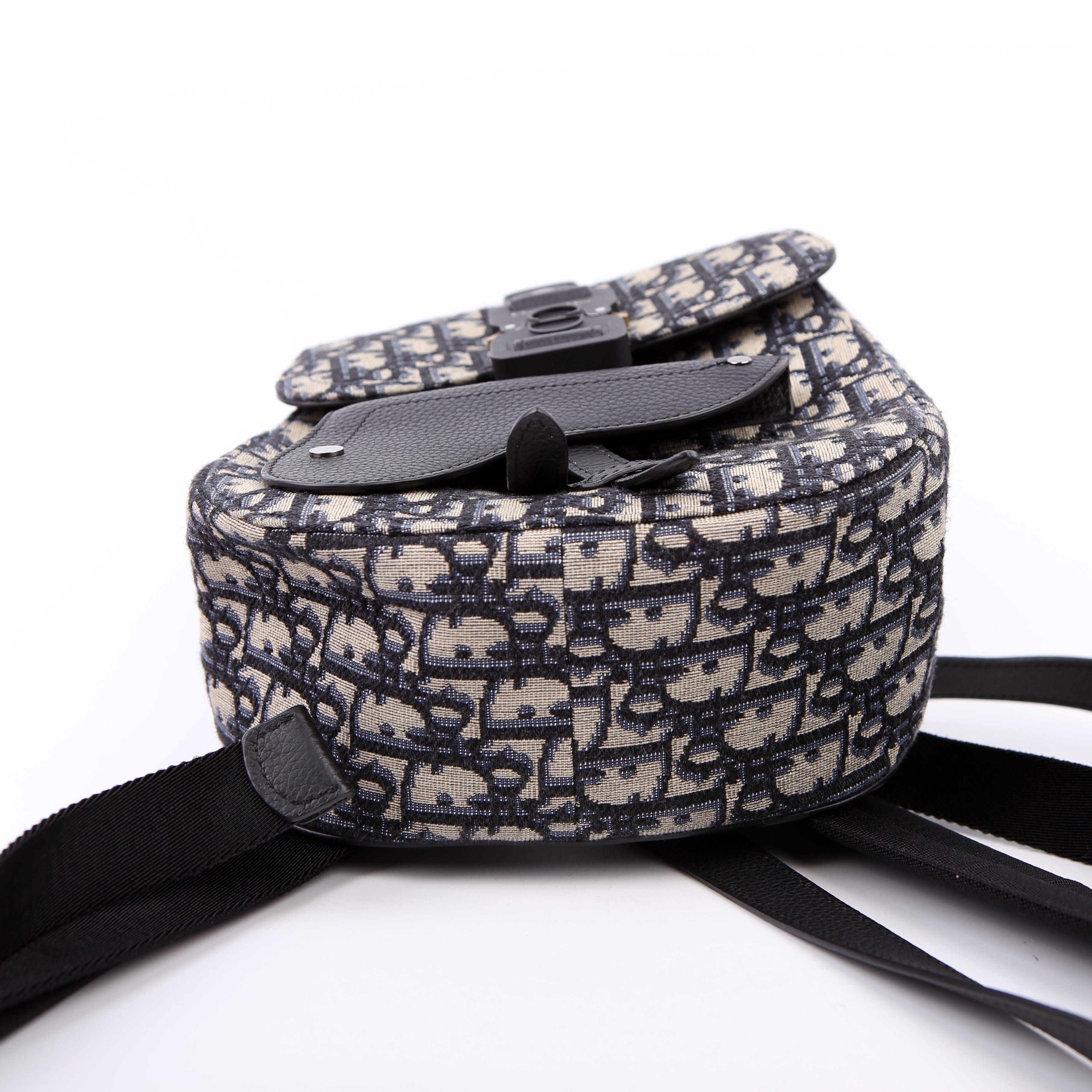 Dior Saddle Backpack XS Oblique Blue