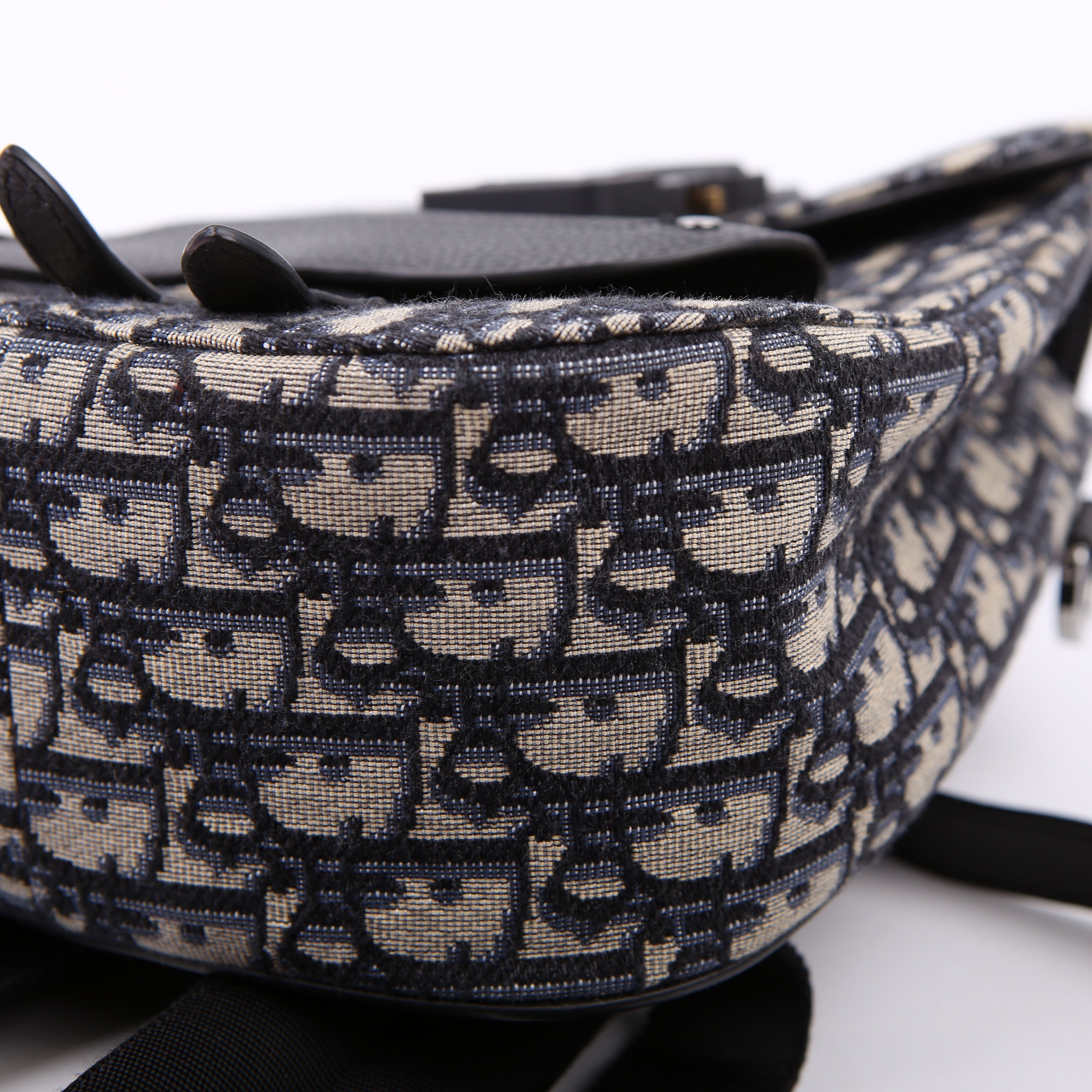 Dior Saddle Backpack XS Oblique Blue