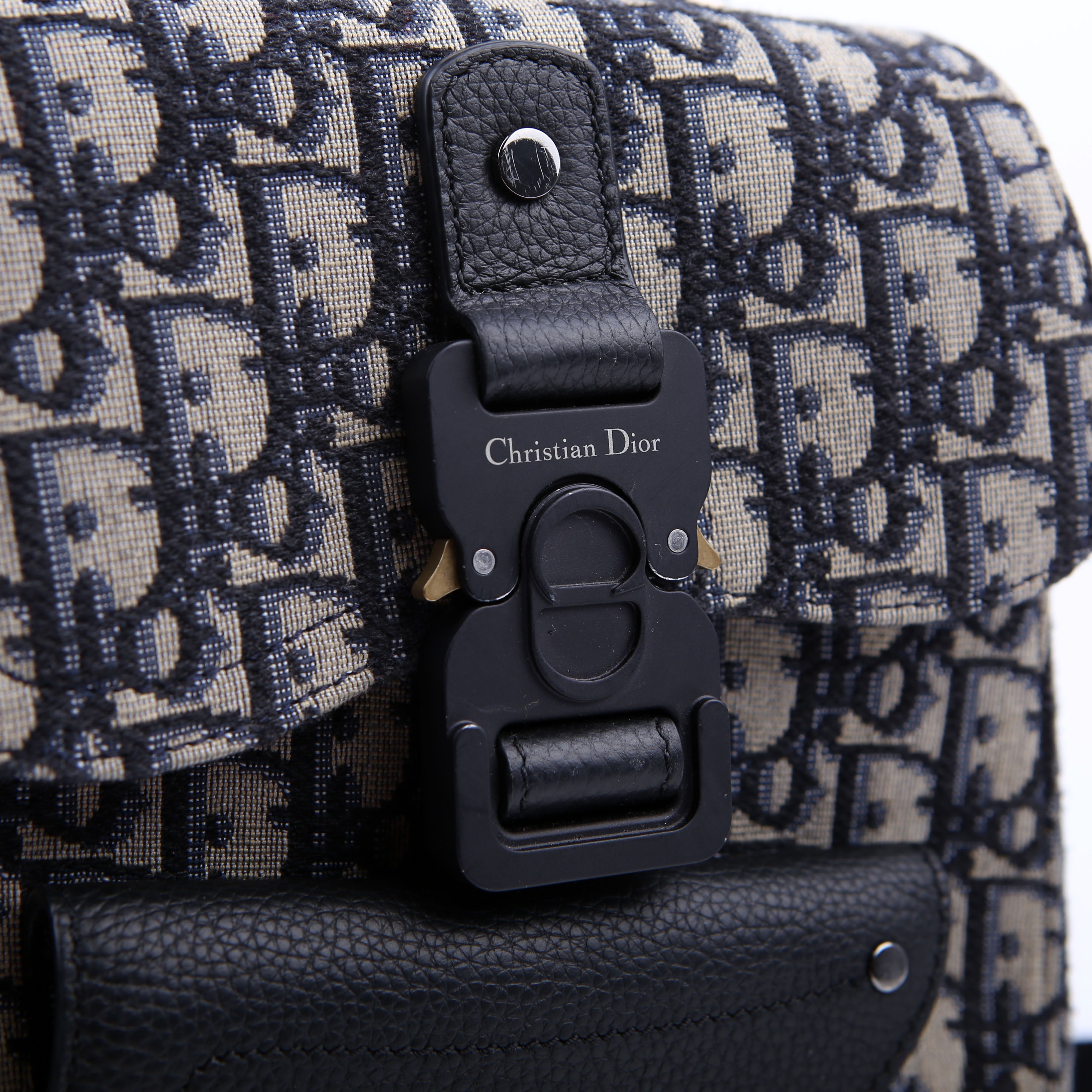 Dior Saddle Backpack XS Oblique Blue