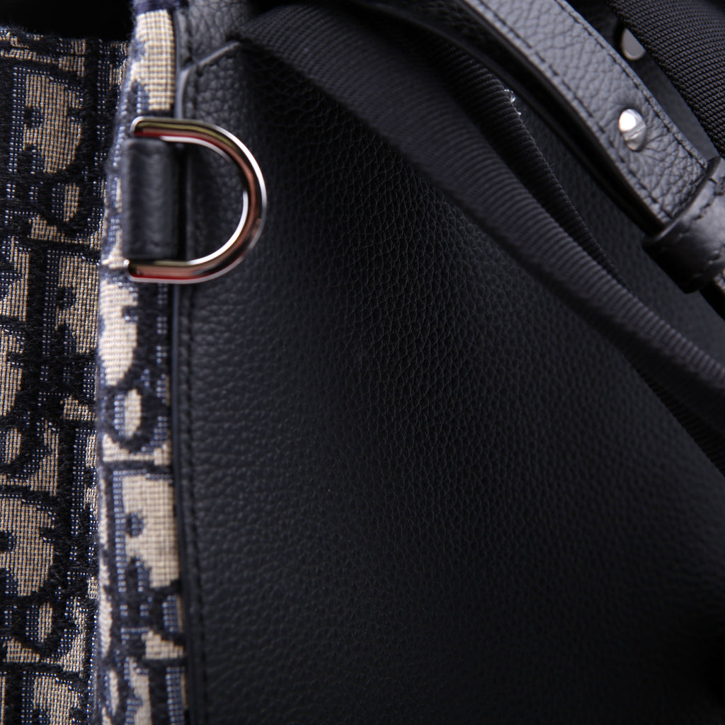 Dior Saddle Backpack XS Oblique Blue