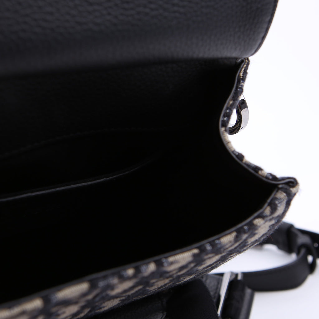 Dior Saddle Backpack XS Oblique Blue