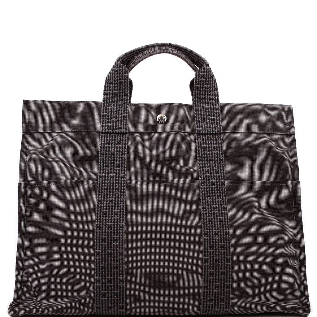 Hermes Herline MM Tote Black