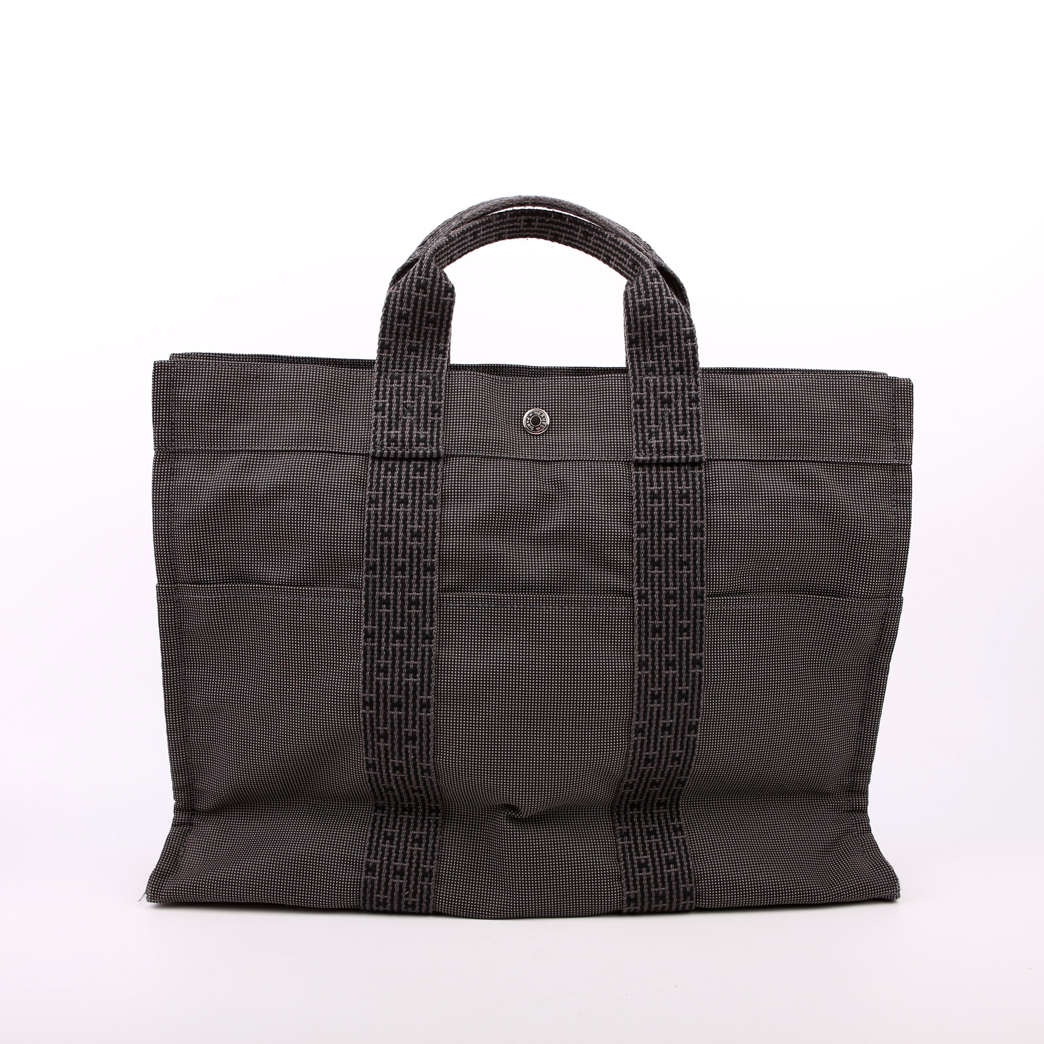 Hermes Herline MM Tote Black