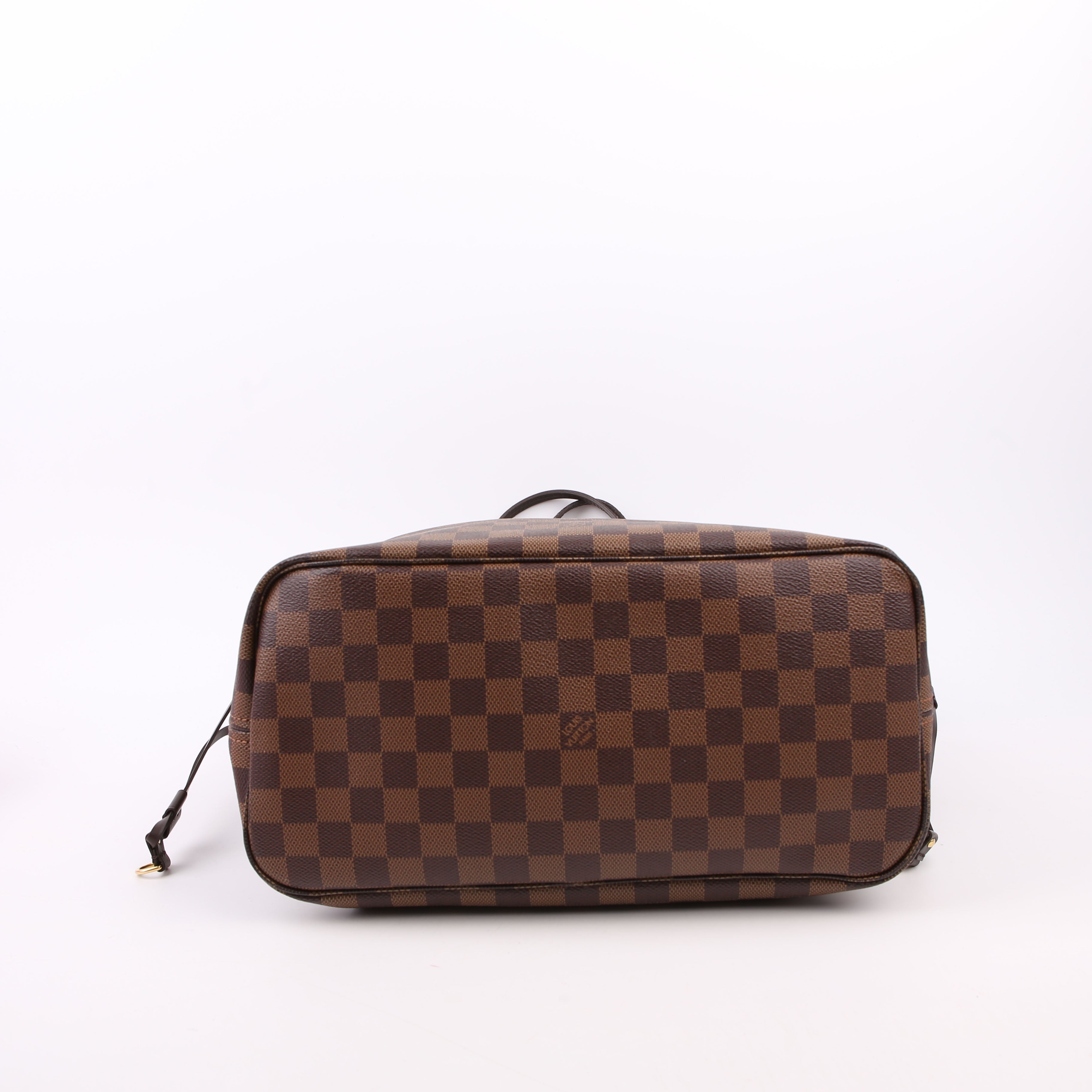 Neverfull With Wallet MM Damier Ebene Red