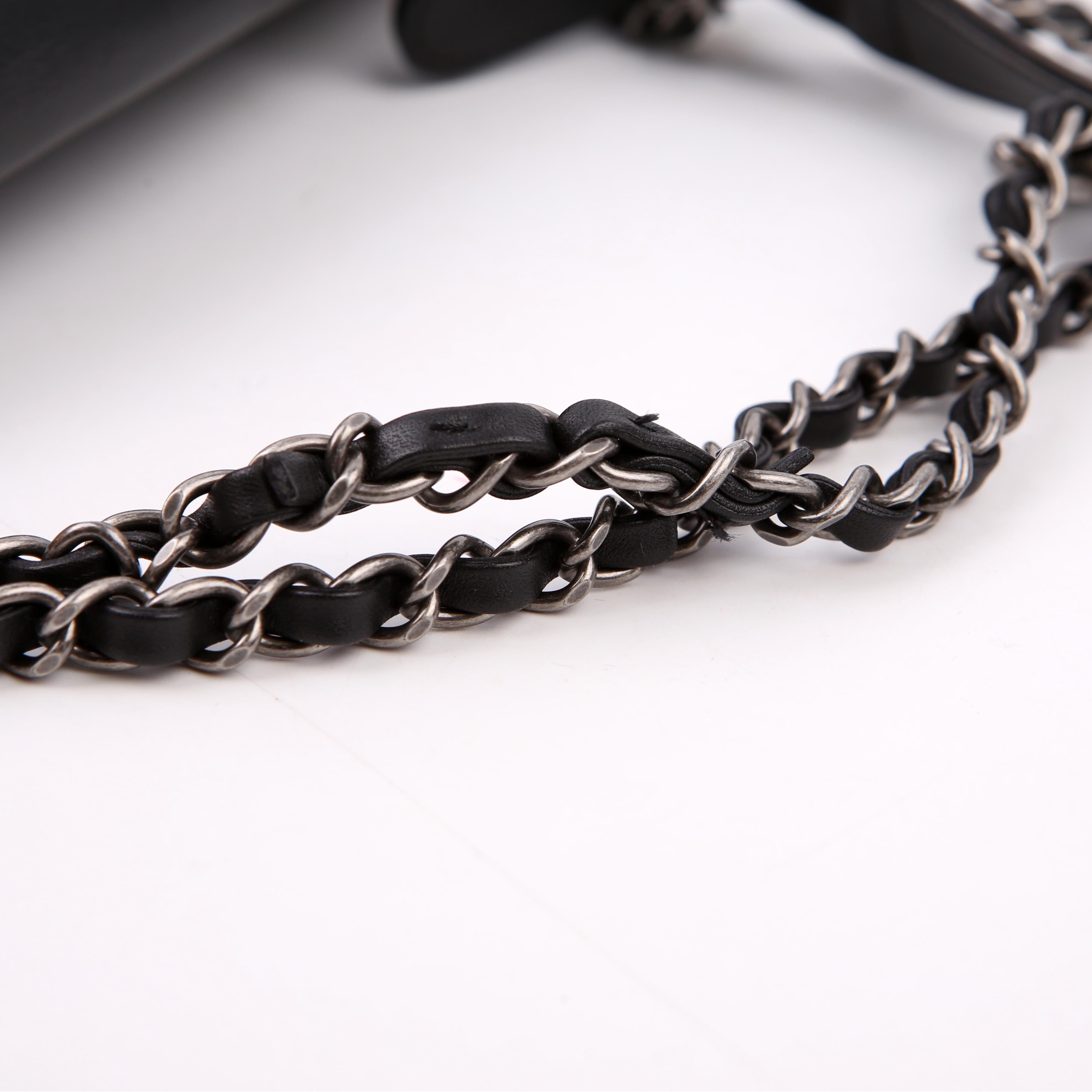 Chain Signe Belt Bag RFID Black