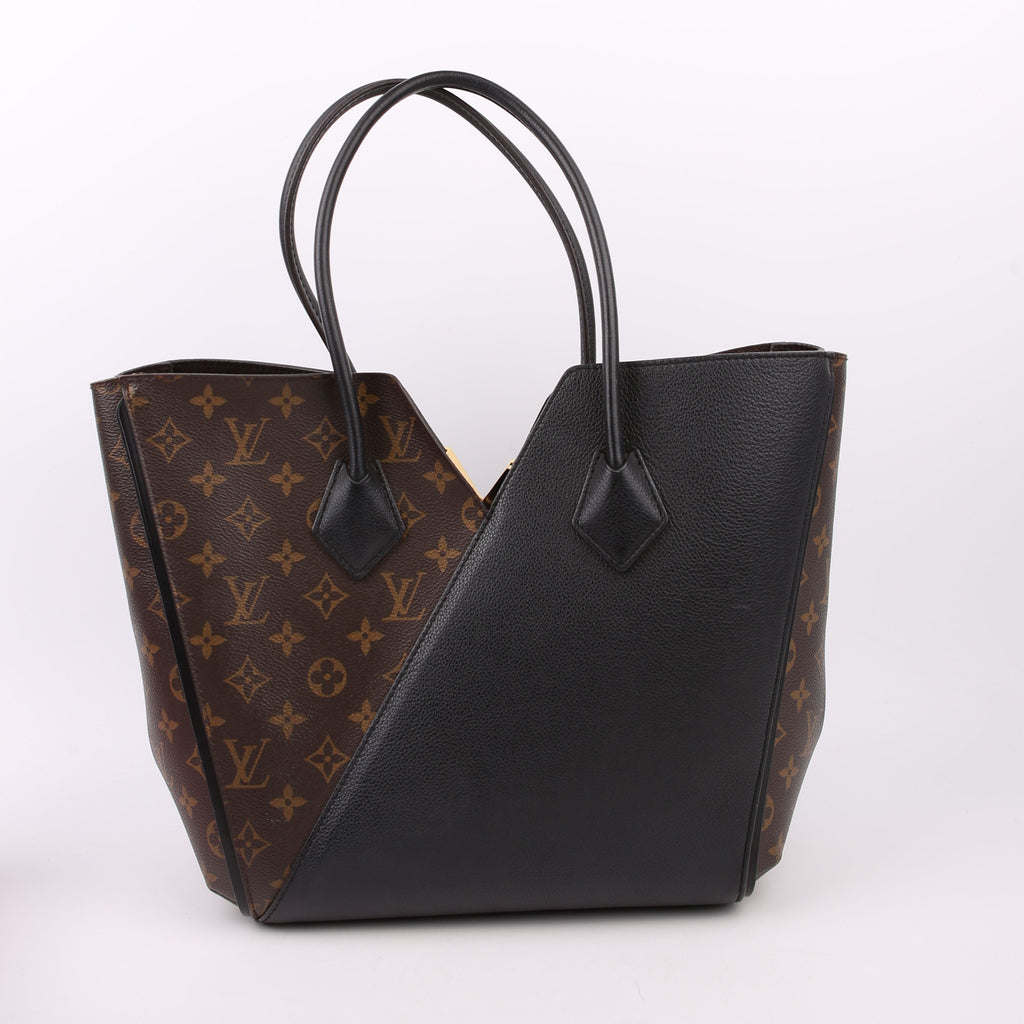 Kimono MM Monogram/Leather Black