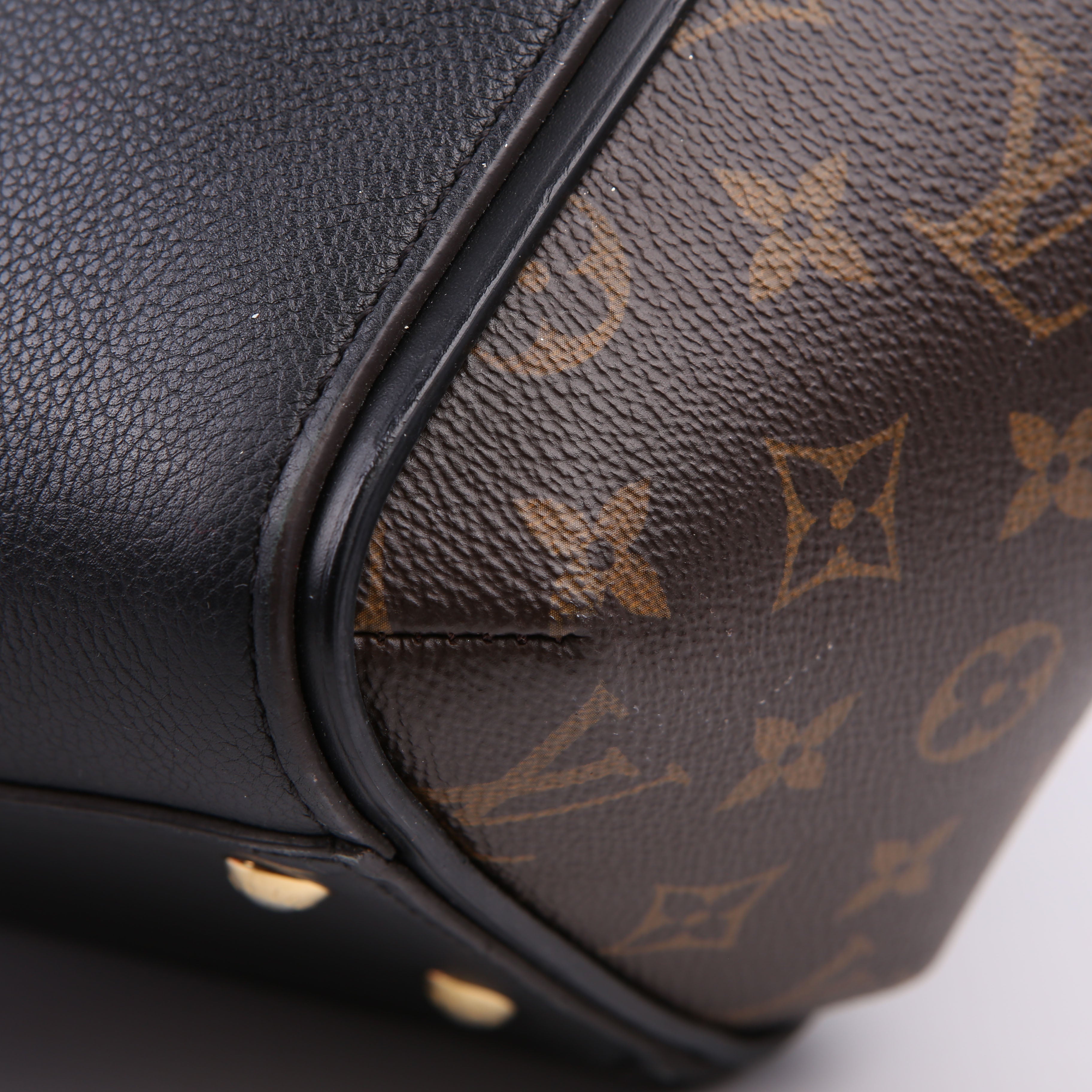 Kimono MM Monogram/Leather Black