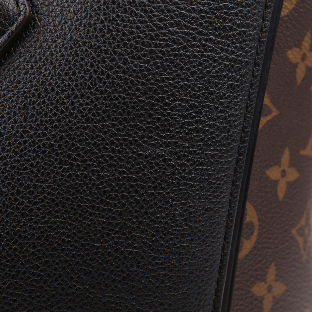 Kimono MM Monogram/Leather Black