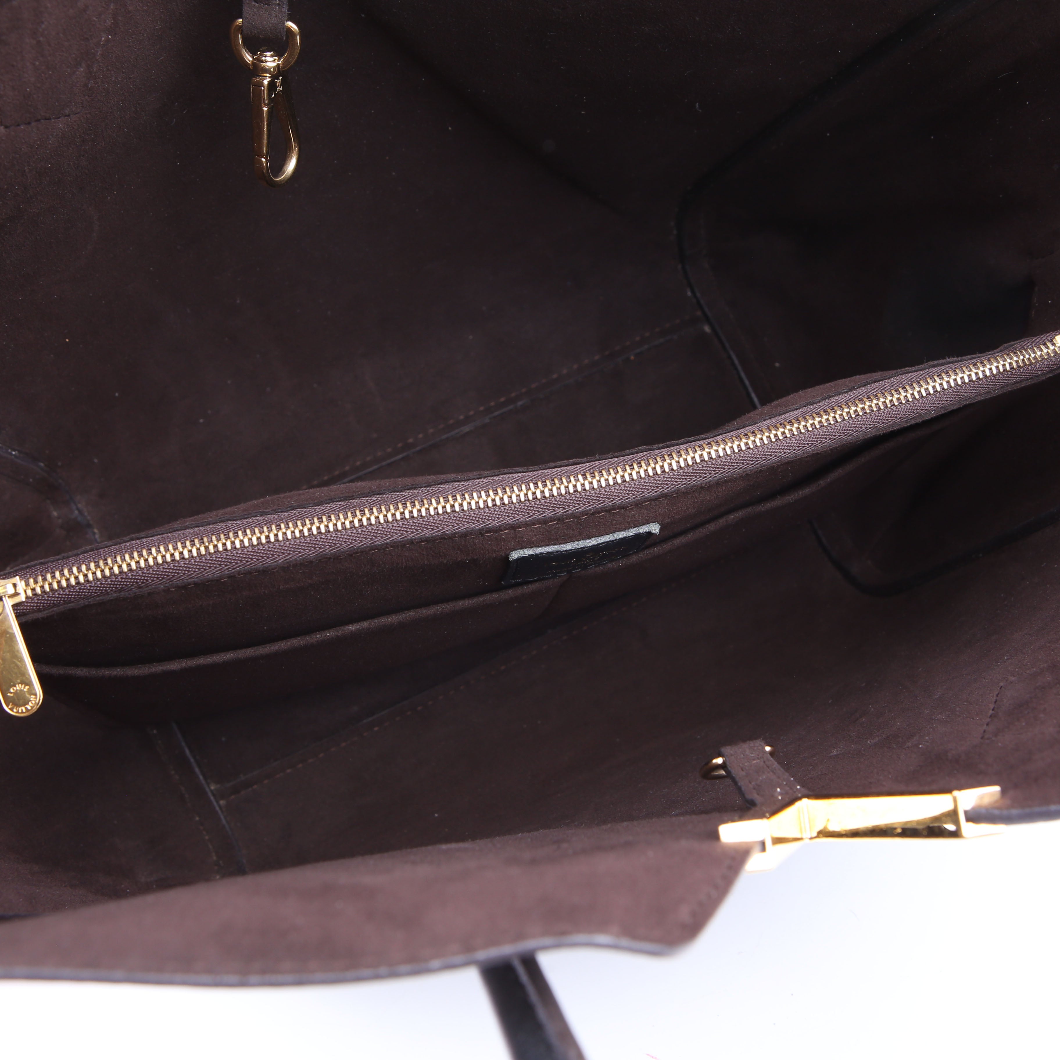 Kimono MM Monogram/Leather Black