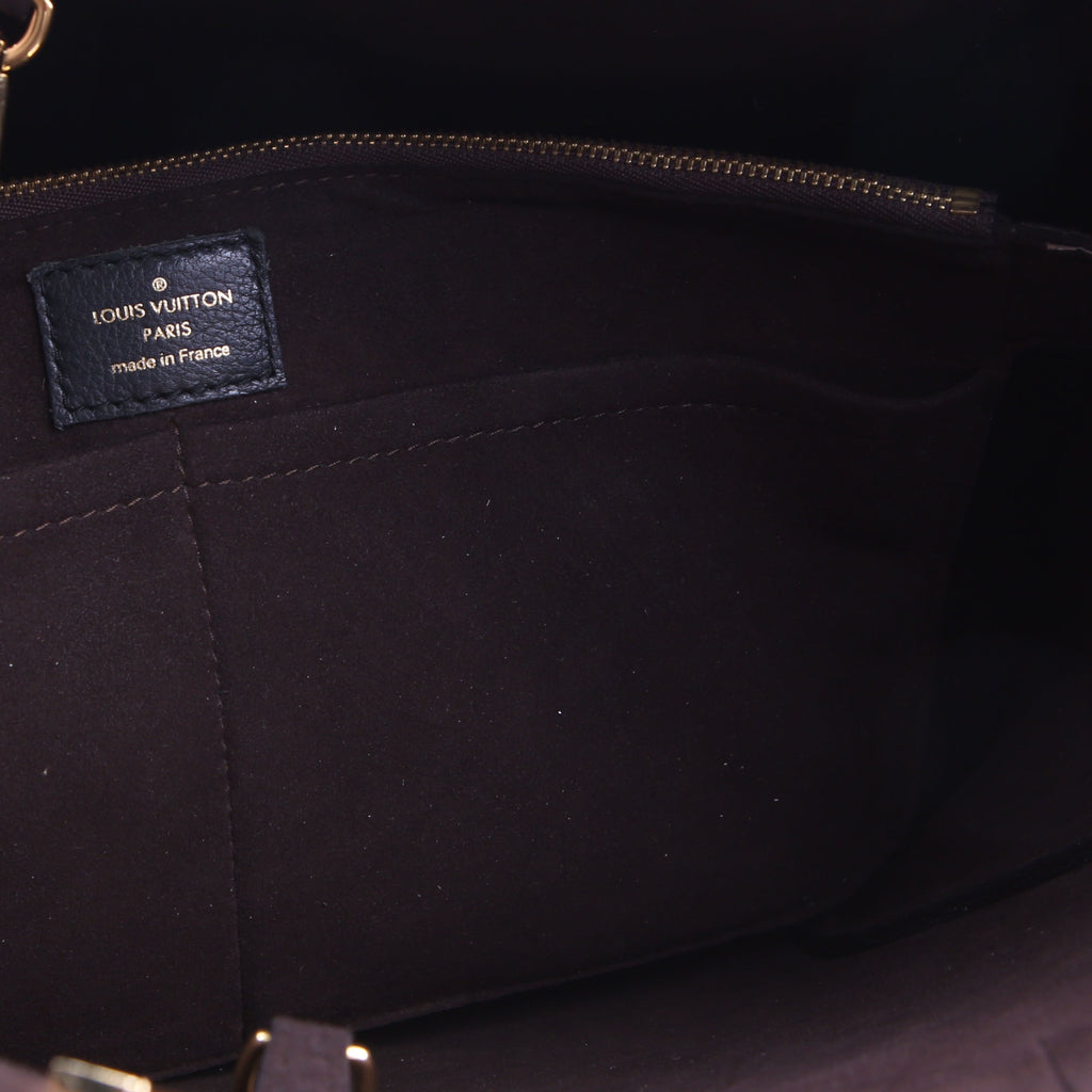 Kimono MM Monogram/Leather Black