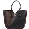 Kimono MM Monogram/Leather Black