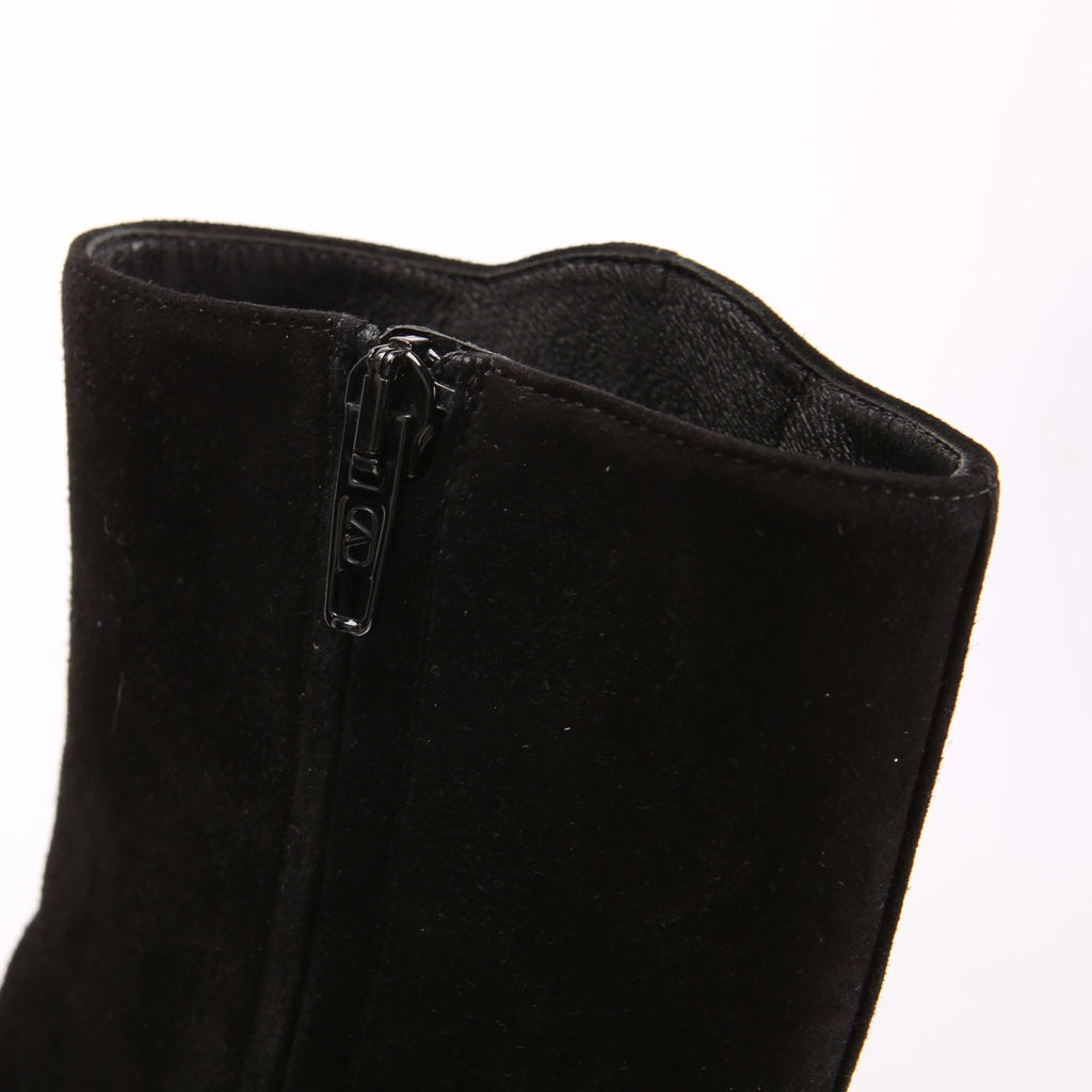 Vlogo Bold Edition Suede Ankle Boots Size 39.5