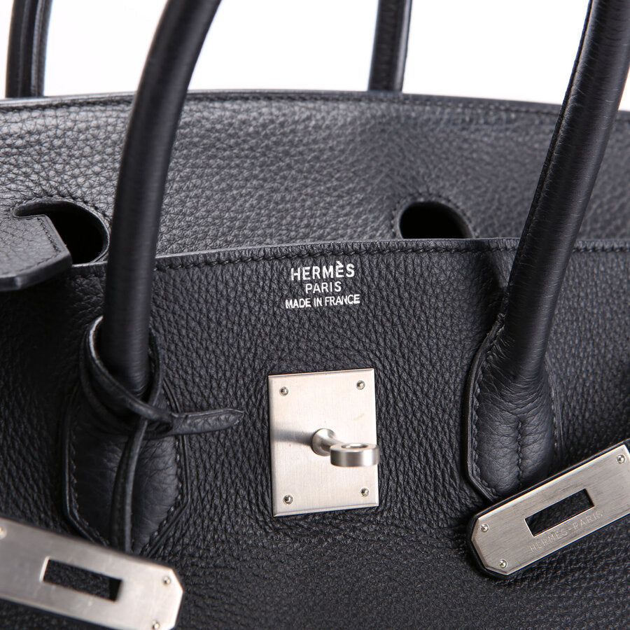 Hermes Birkin 35 Togo 2000 Black/Palladium