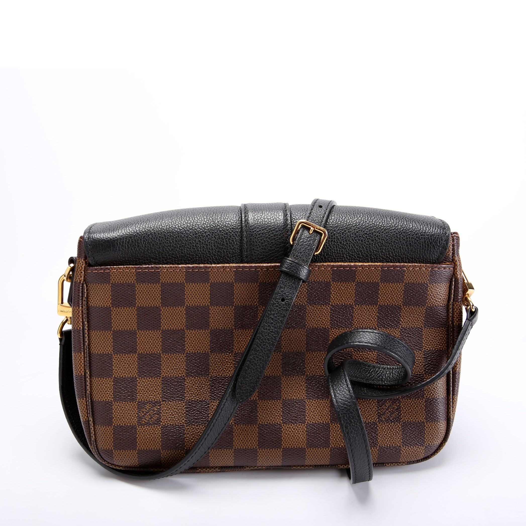 Clapton Crossbody Damier Ebene Black