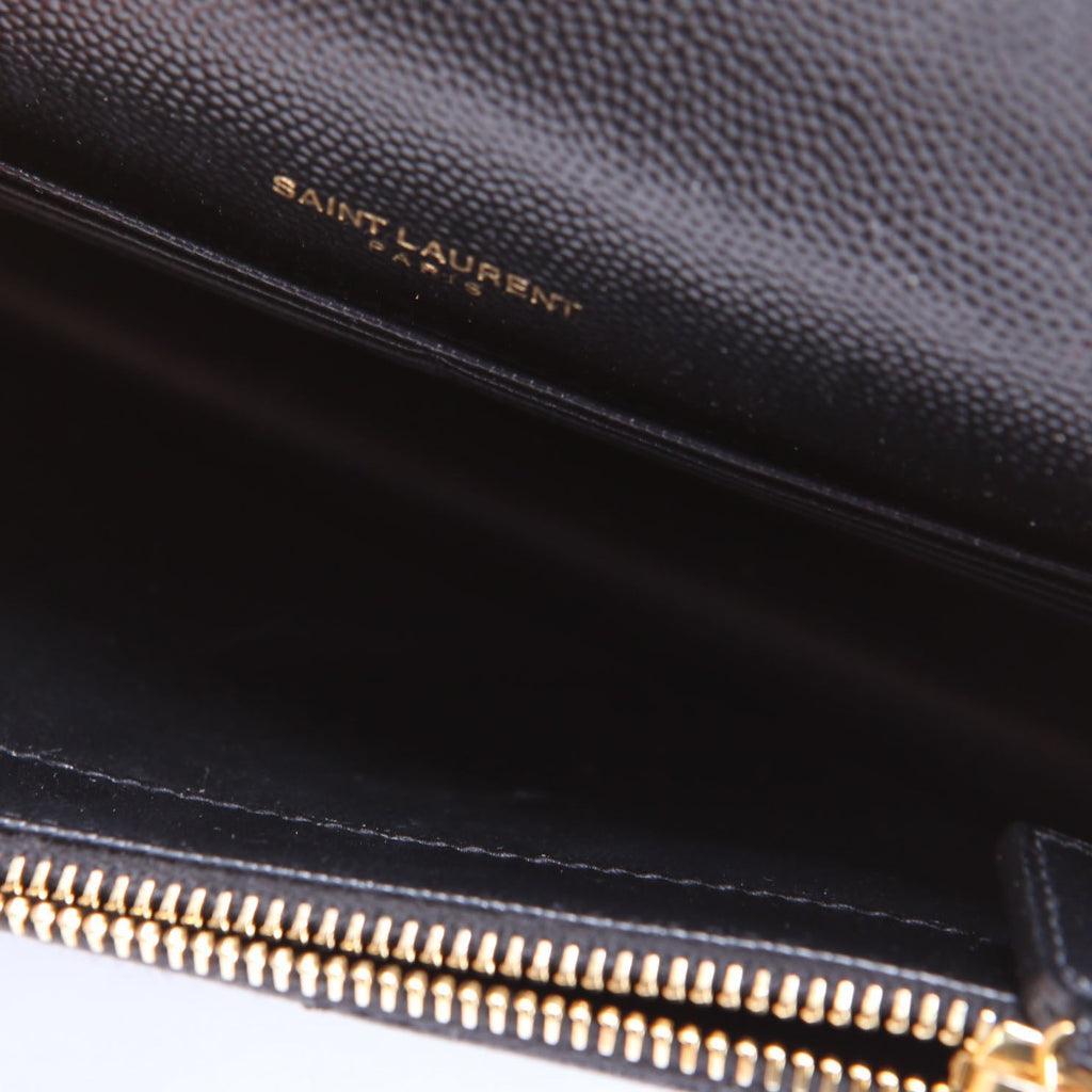 Envelope Chain Wallet 393953 Black