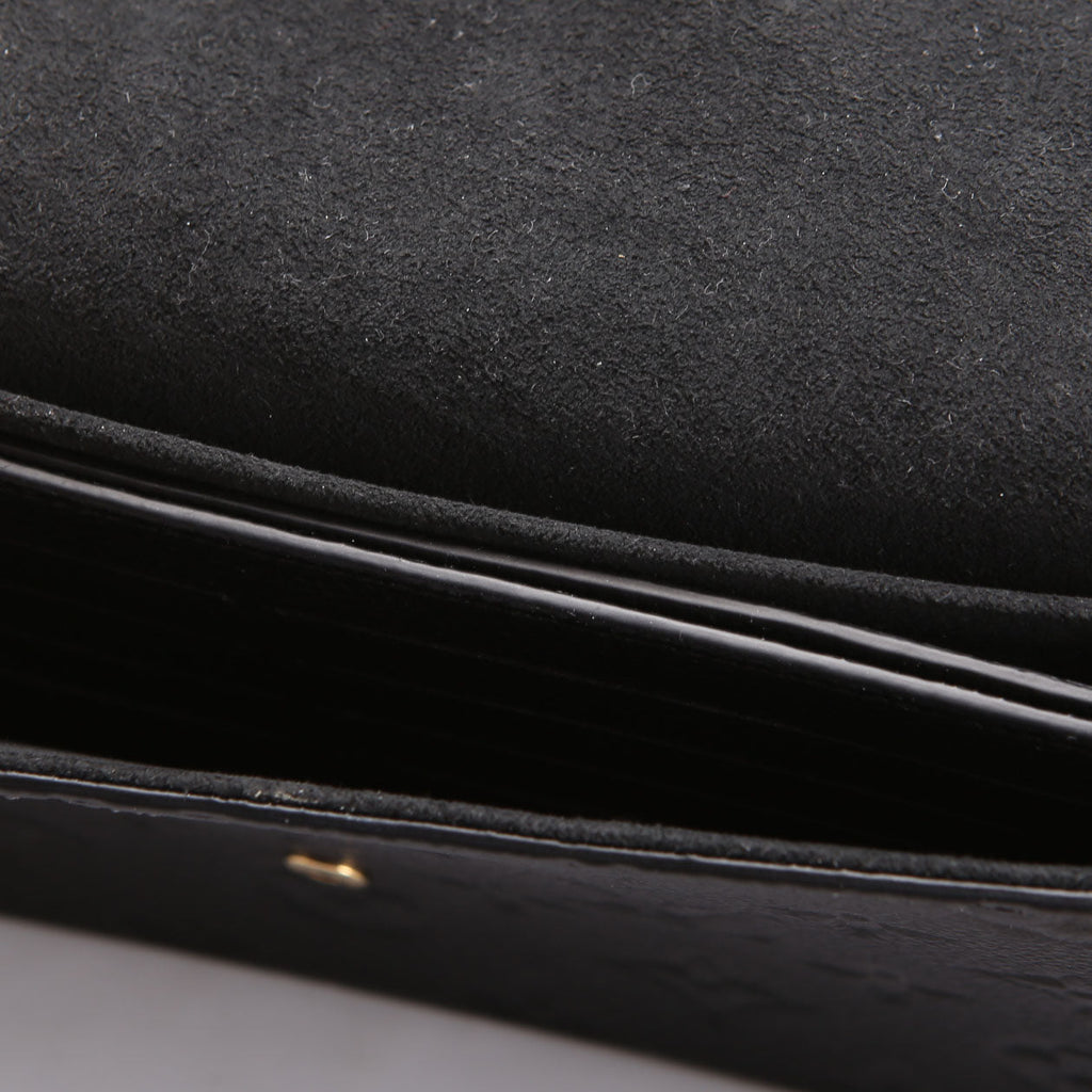 Pochette Felicie Empreinte Black