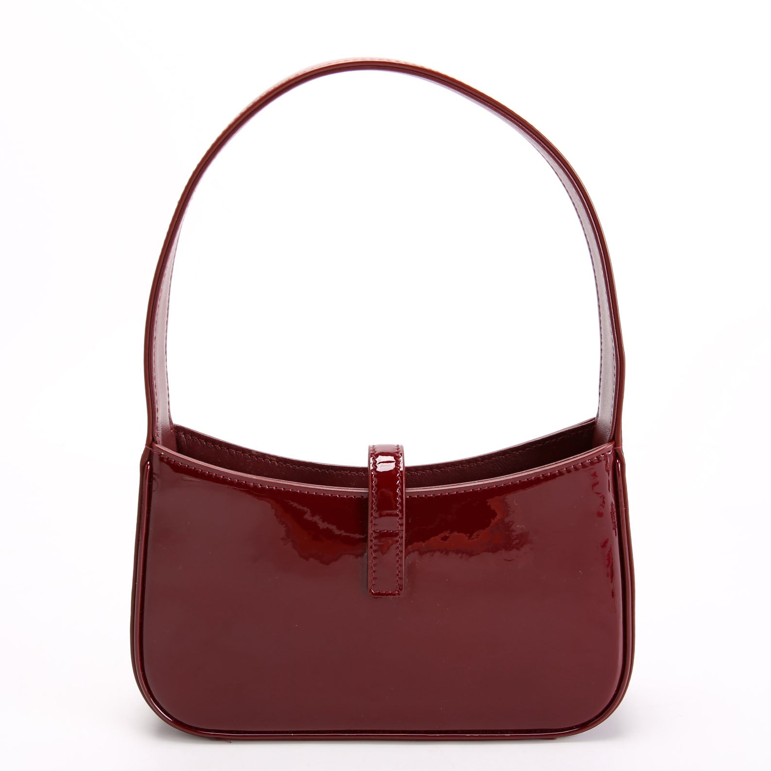 SAINT LAURENT 710318 Le 5 A 7 Mini Hobo Burgundy