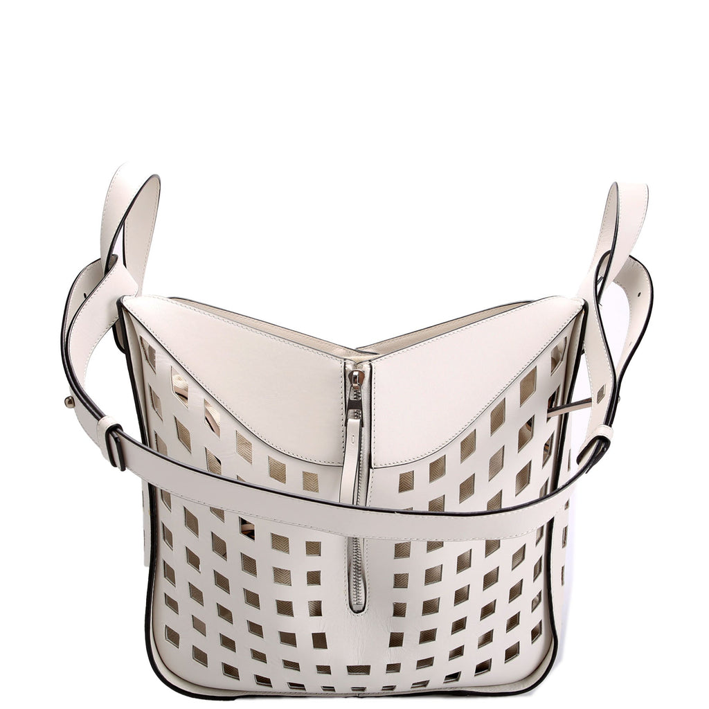 Hammock Tulip Capsule Shoulder Bag White