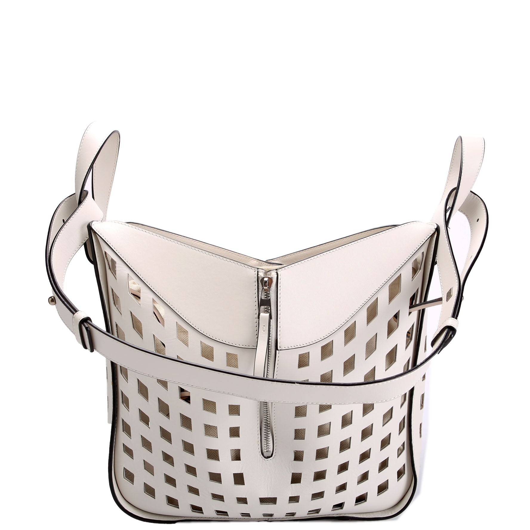 Hammock Tulip Capsule Shoulder Bag White