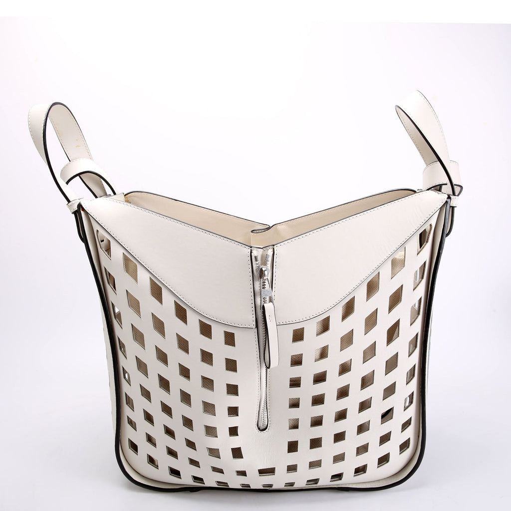 Hammock Tulip Capsule Shoulder Bag White