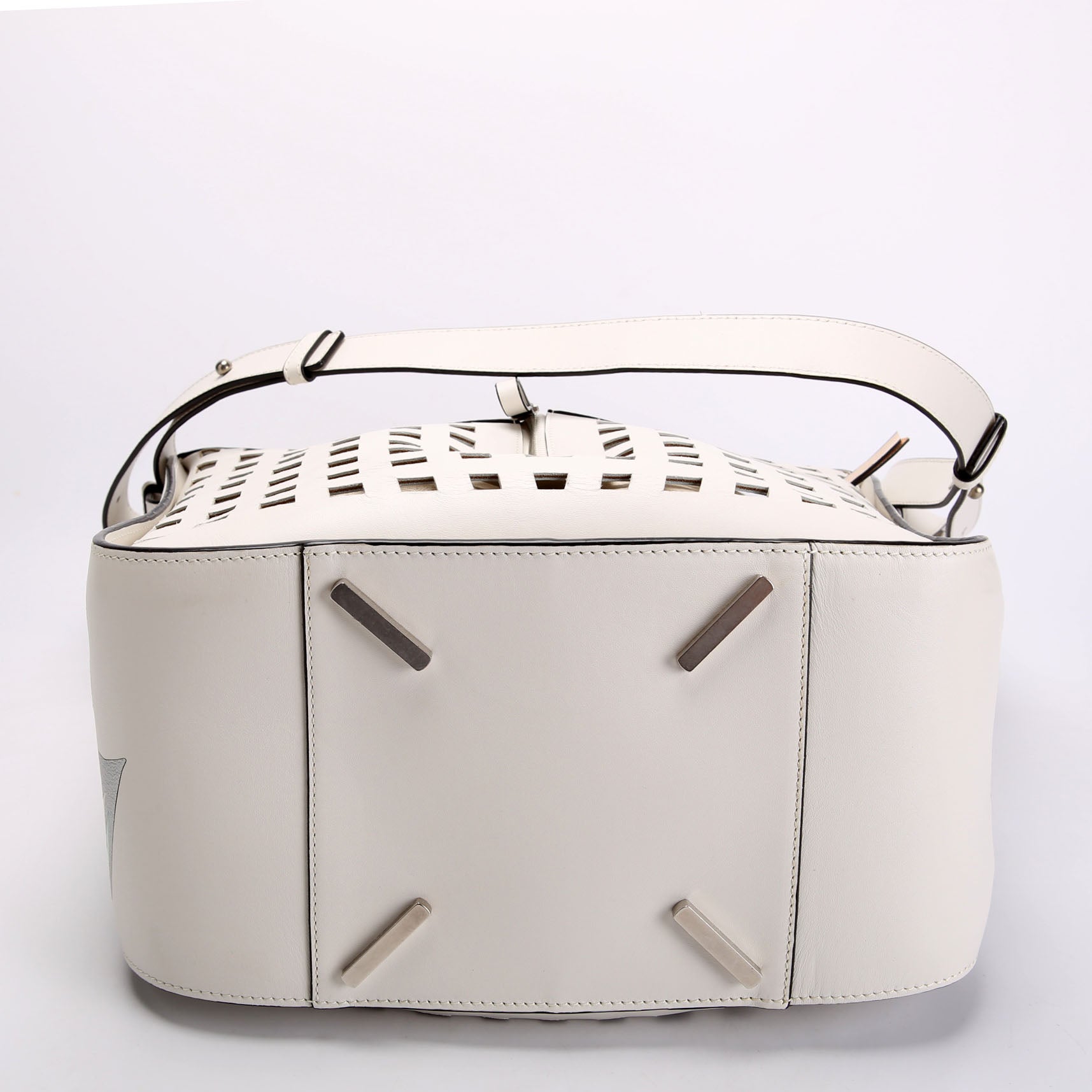 Hammock Tulip Capsule Shoulder Bag White