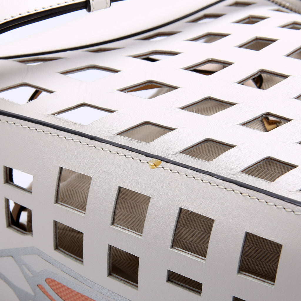 Hammock Tulip Capsule Shoulder Bag White