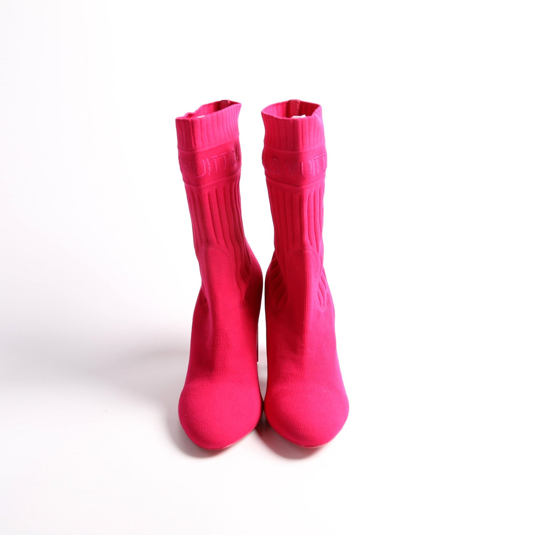 LV Sock Boots Size 39 Pink