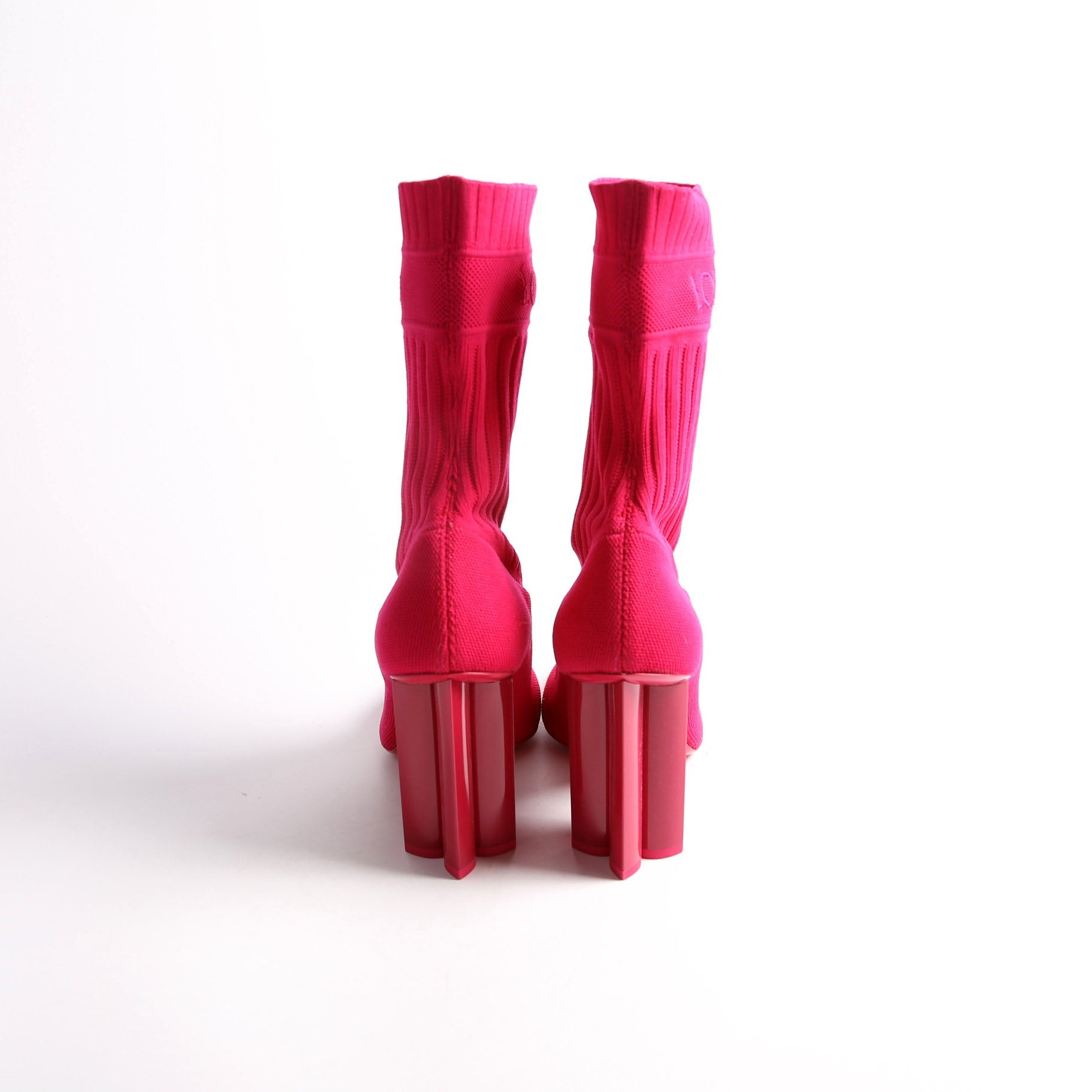 LV Sock Boots Size 39 Pink