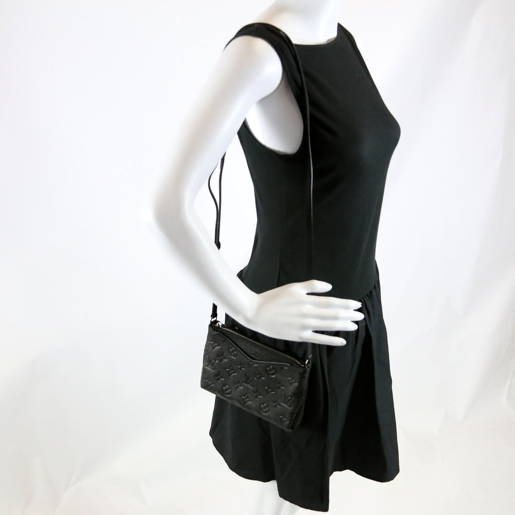 Pallas Clutch Uniformes Empreinte Black