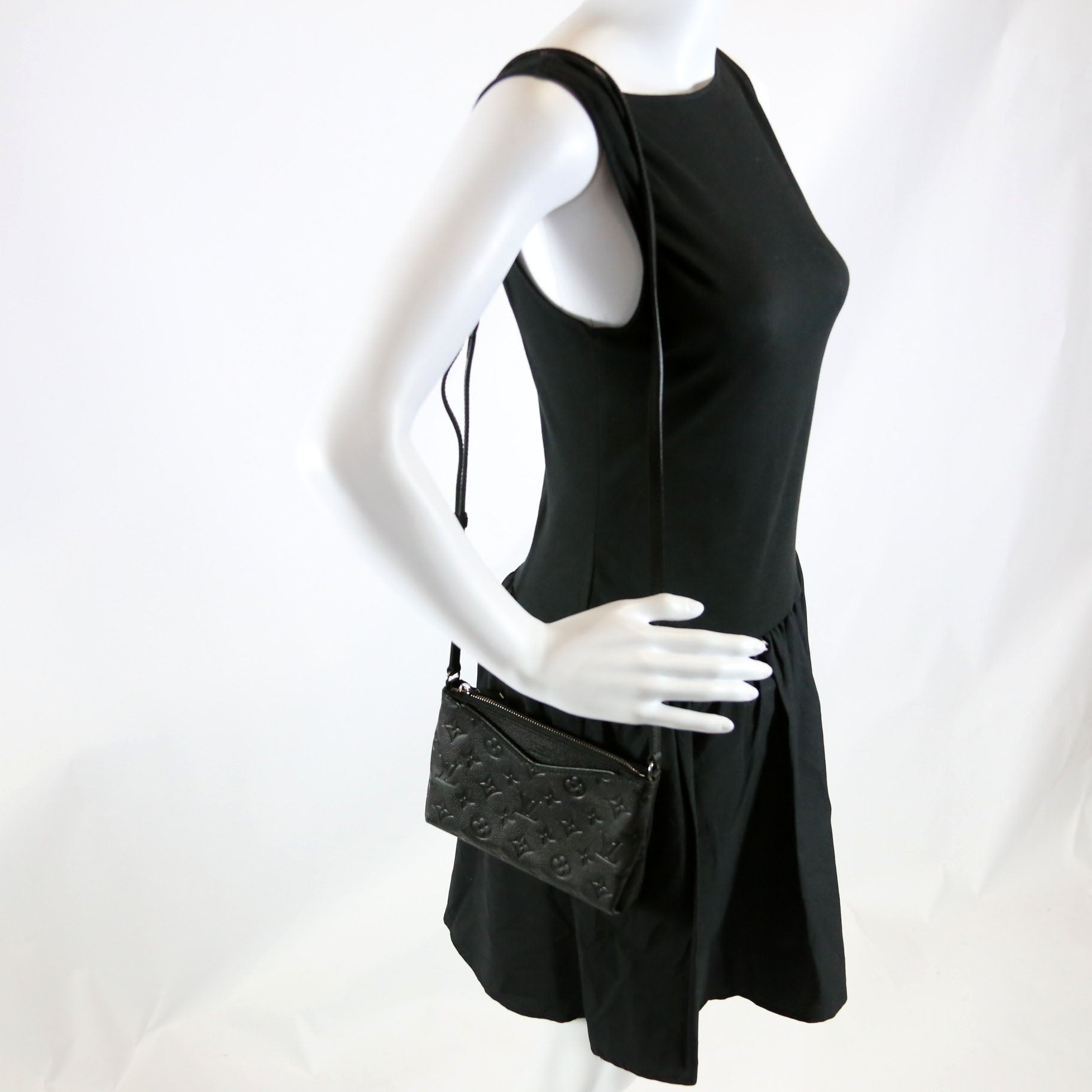 Pallas Clutch Uniformes Empreinte Black