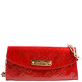 Sunset Blvd Clutch Vernis Red