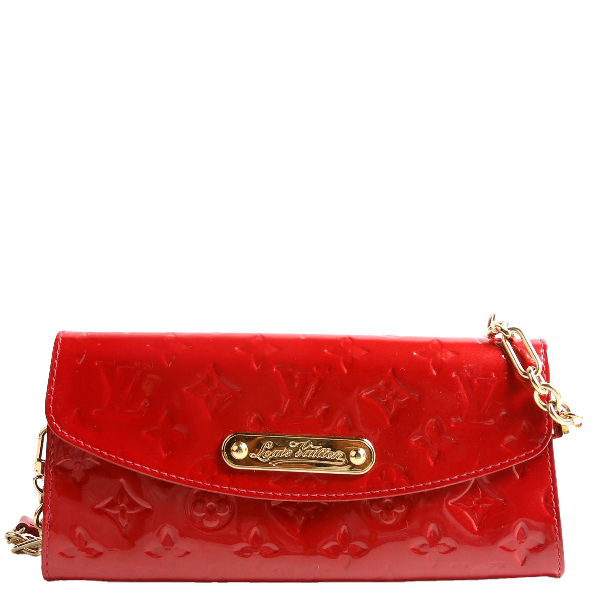 Sunset Blvd Clutch Vernis Red