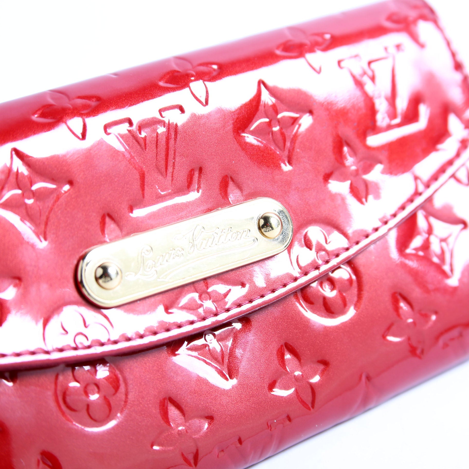 Sunset Blvd Clutch Vernis Red