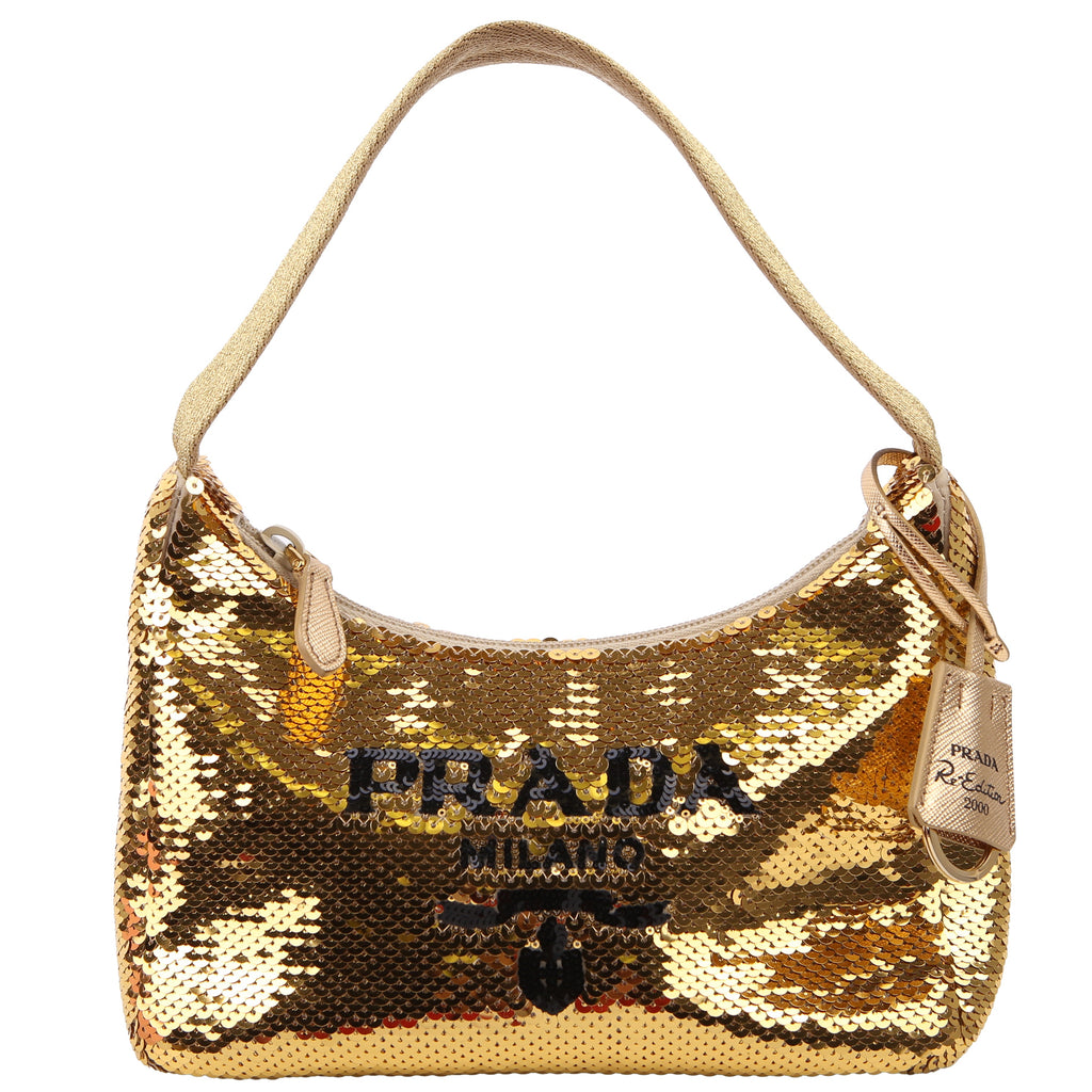 Prada Re-Edition 2000 Sequin Mini Bag