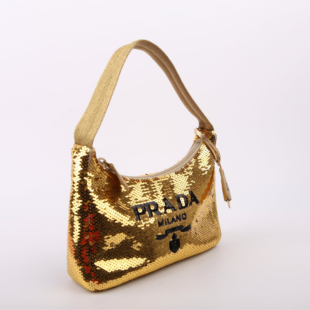 Prada Re-Edition 2000 Sequin Mini Bag