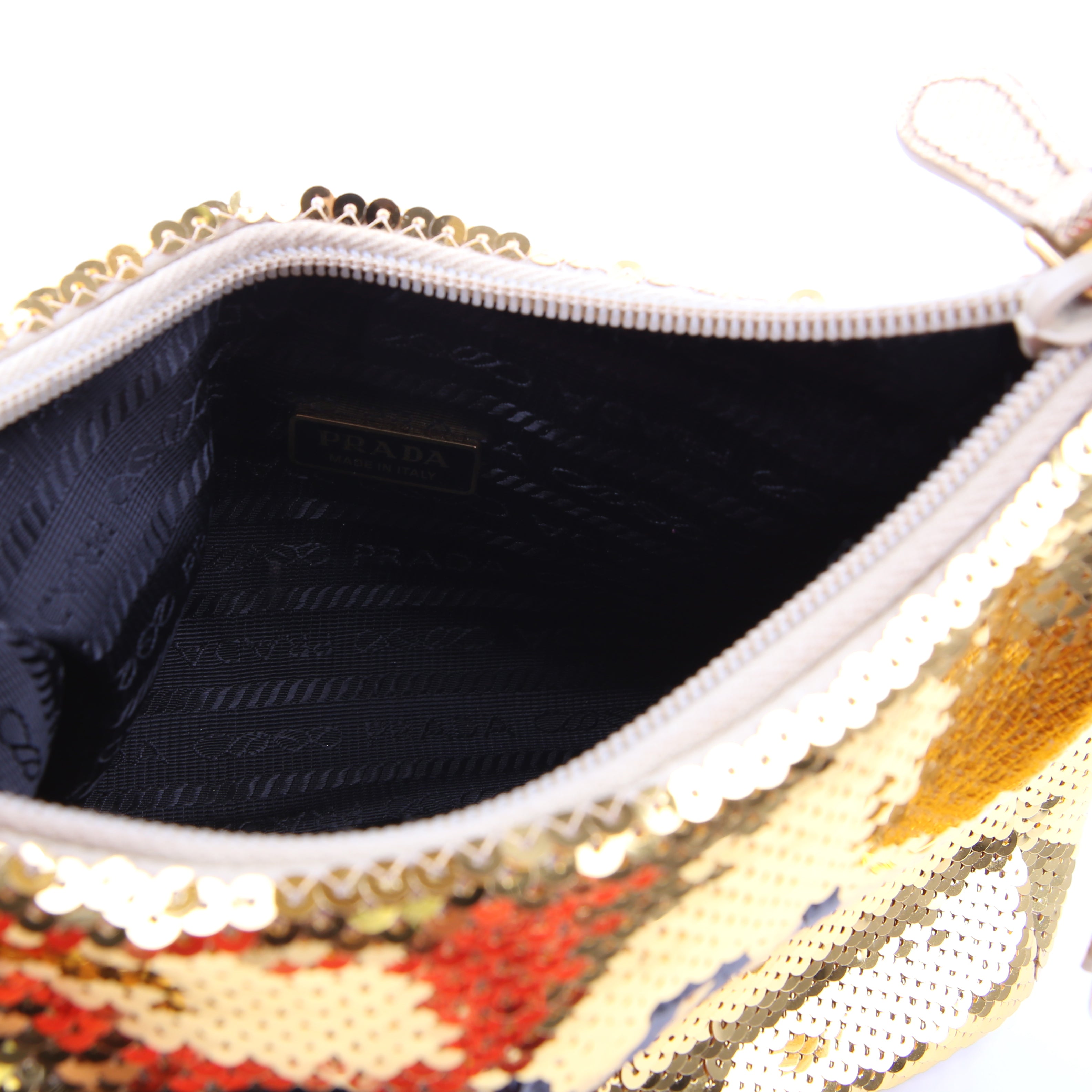 Prada Re-Edition 2000 Sequin Mini Bag