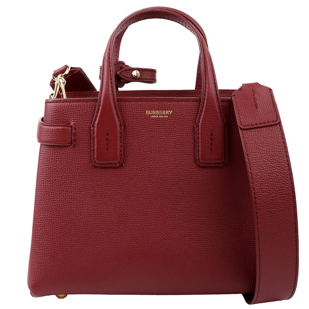 Banner Tote Small Maroon