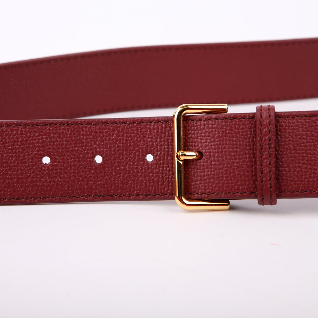 Banner Tote Small Maroon