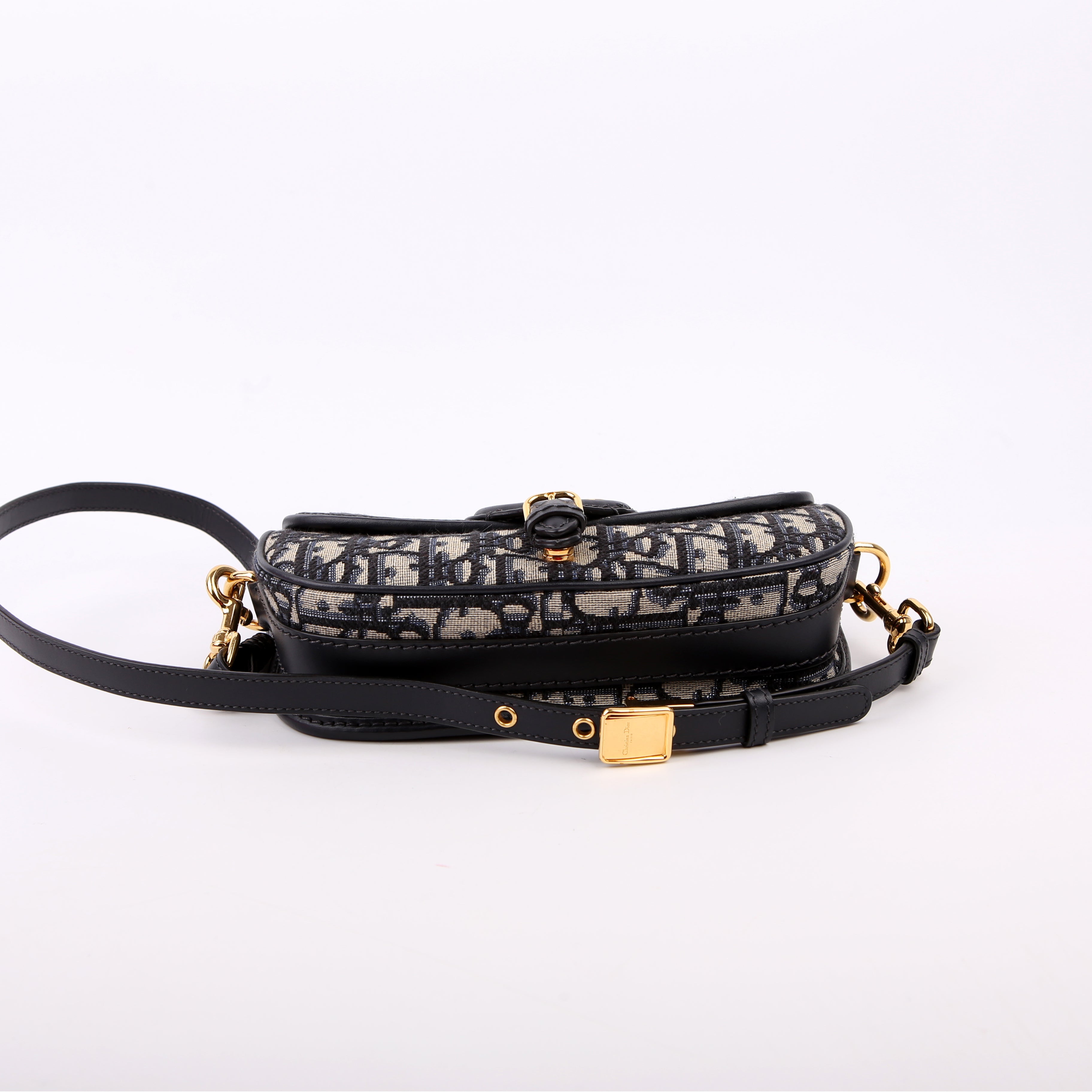 Dior Bobby Bag East-West Oblique Blue