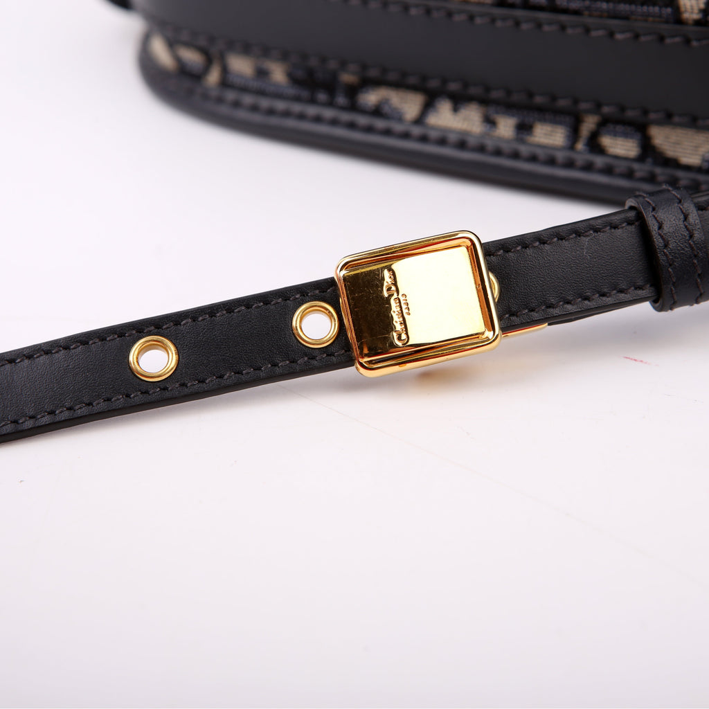 Dior Bobby Bag East-West Oblique Blue