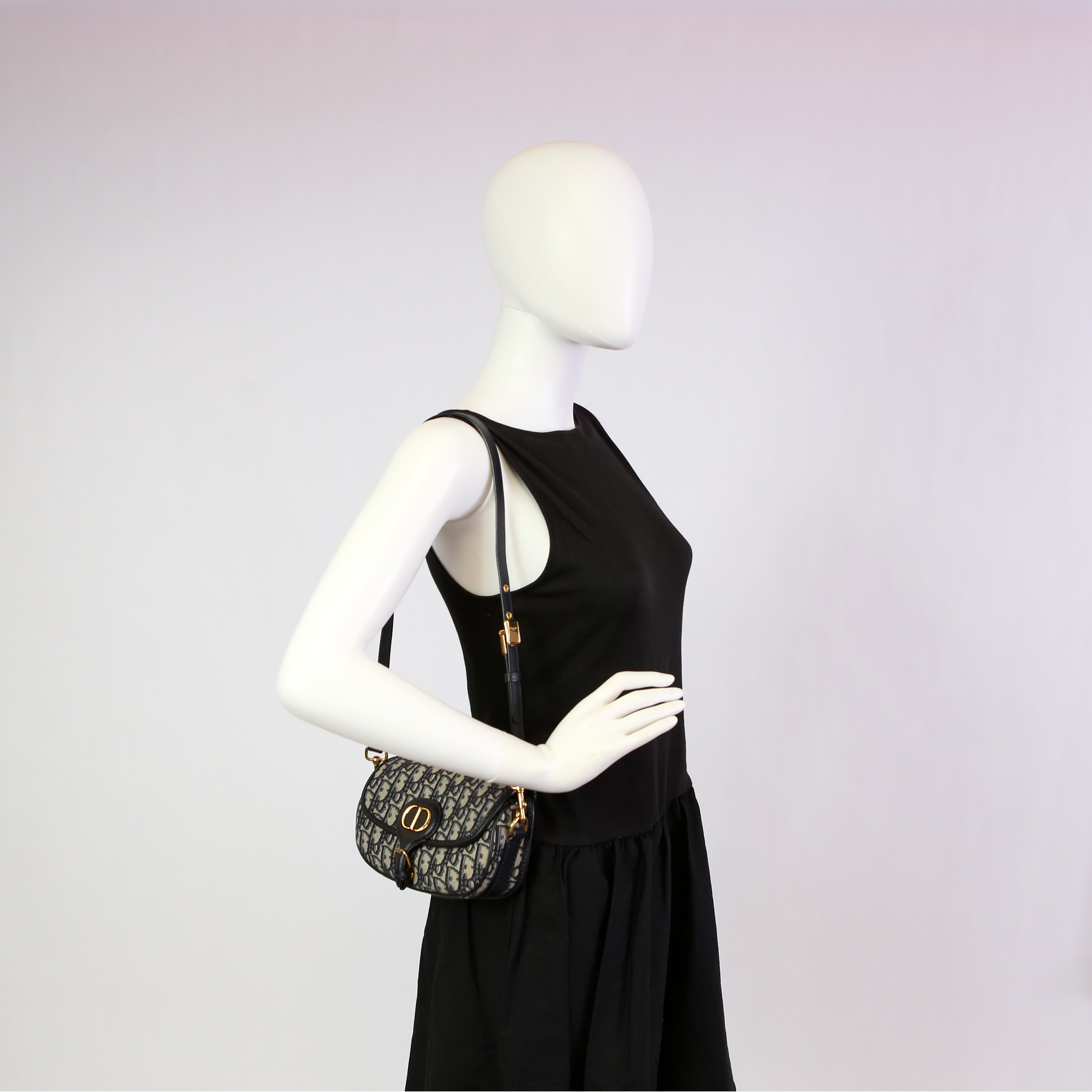 Dior Bobby Bag East-West Oblique Blue