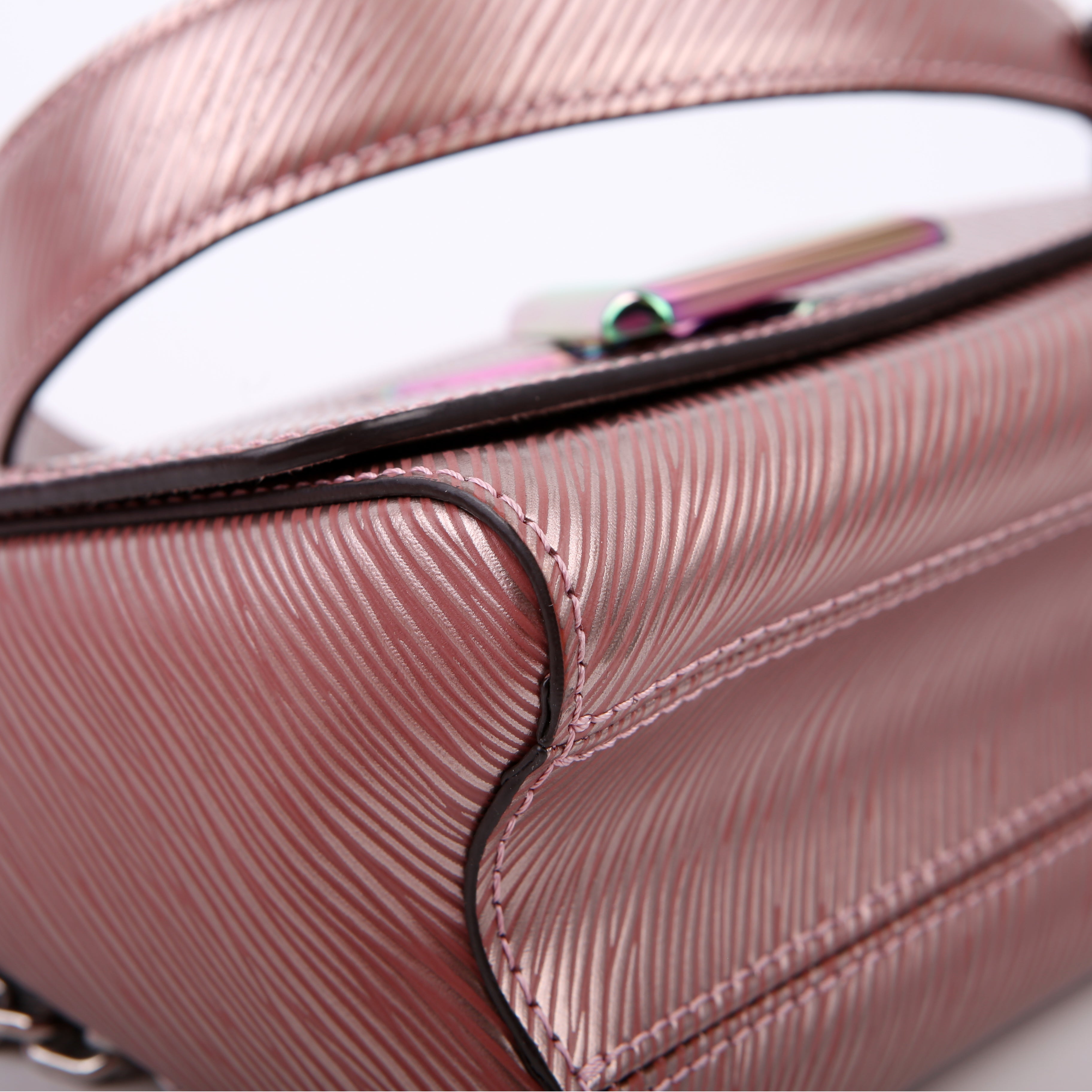 Twist PM Epi Rose Gold