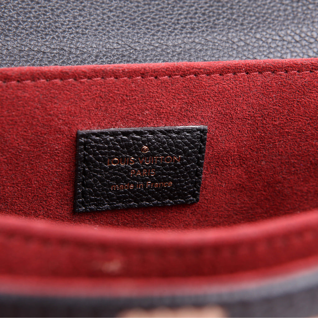 Pochette Metis Empreinte Bicolor Black/Beige