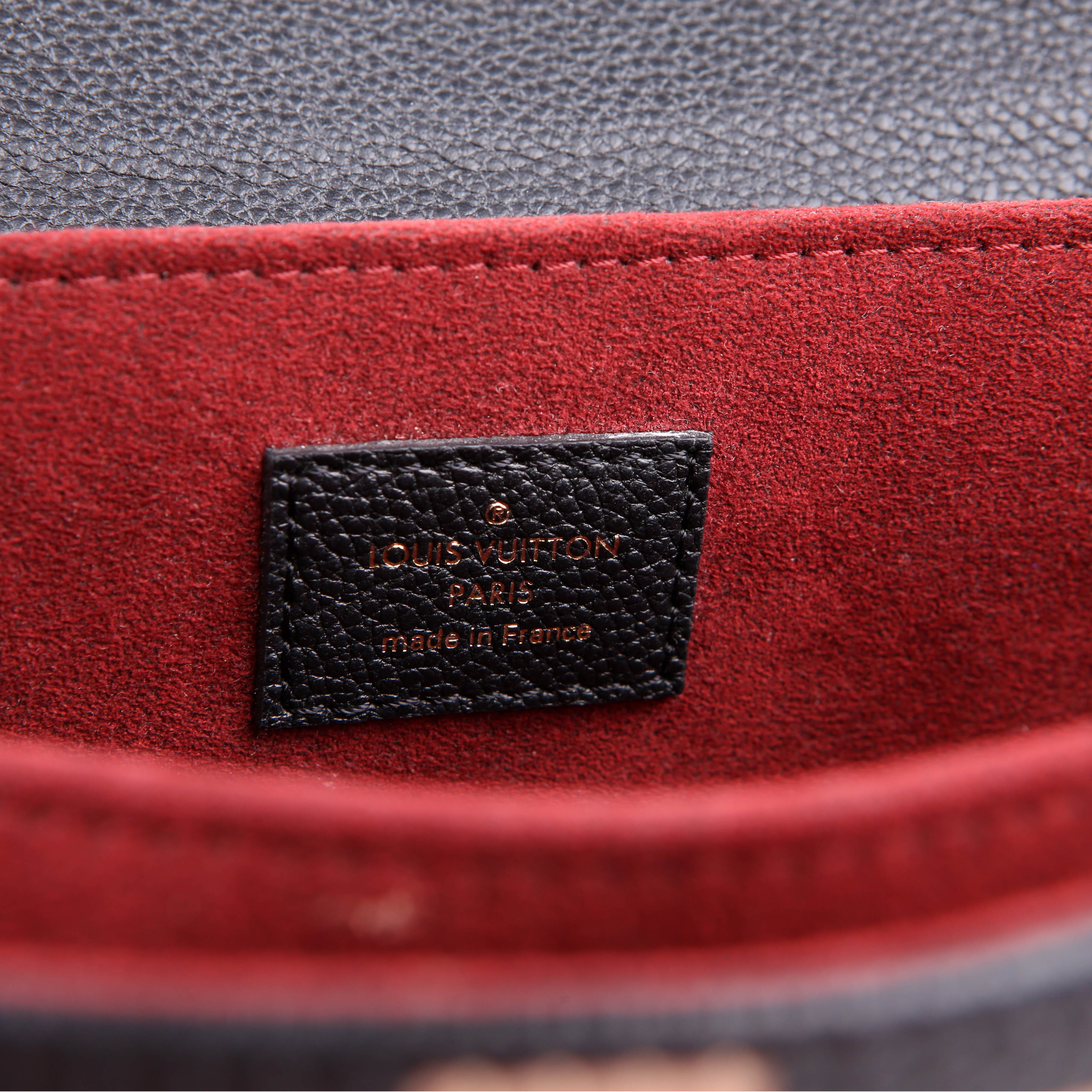Pochette Metis Empreinte Bicolor Black/Beige