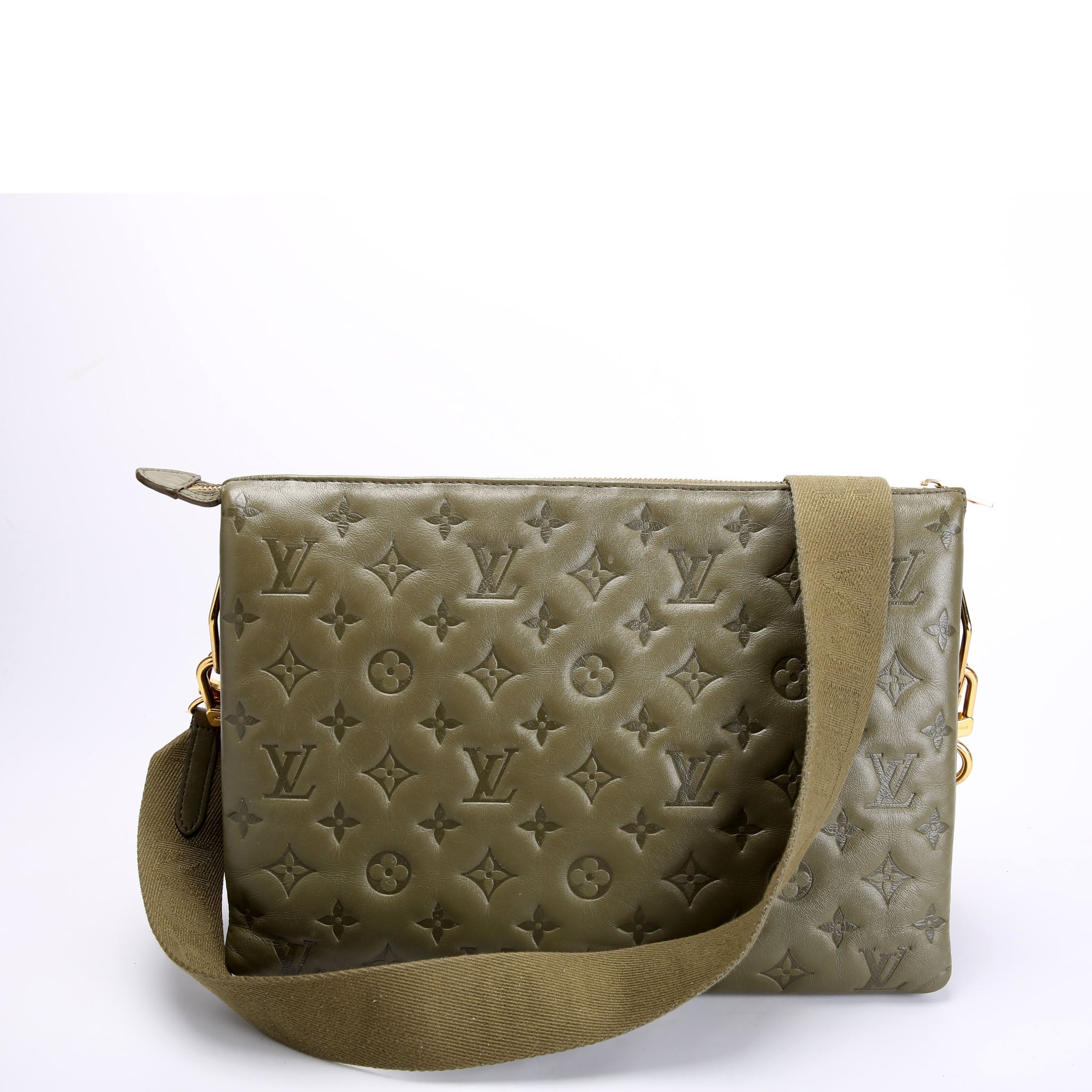 Coussin MM Lambskin Green